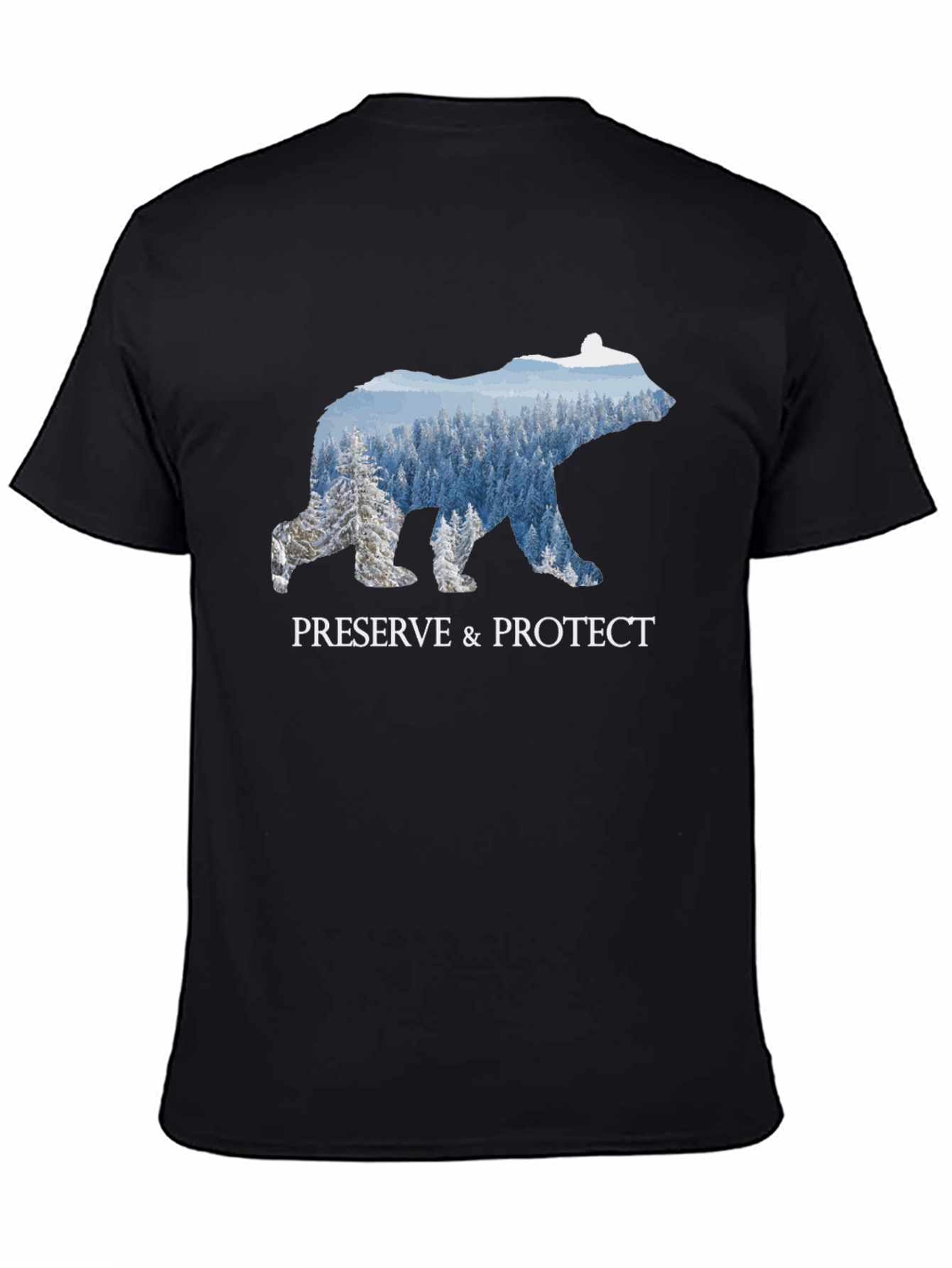 Preserve & Protect Bear Silhouette Graphic Tee