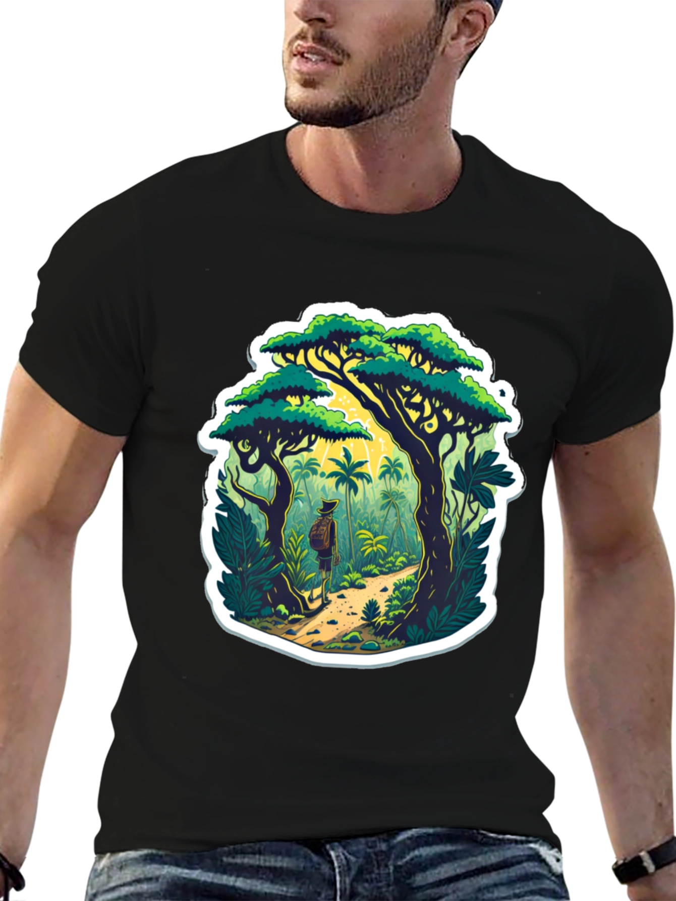 Jungle Explorer Graphic T-Shirt