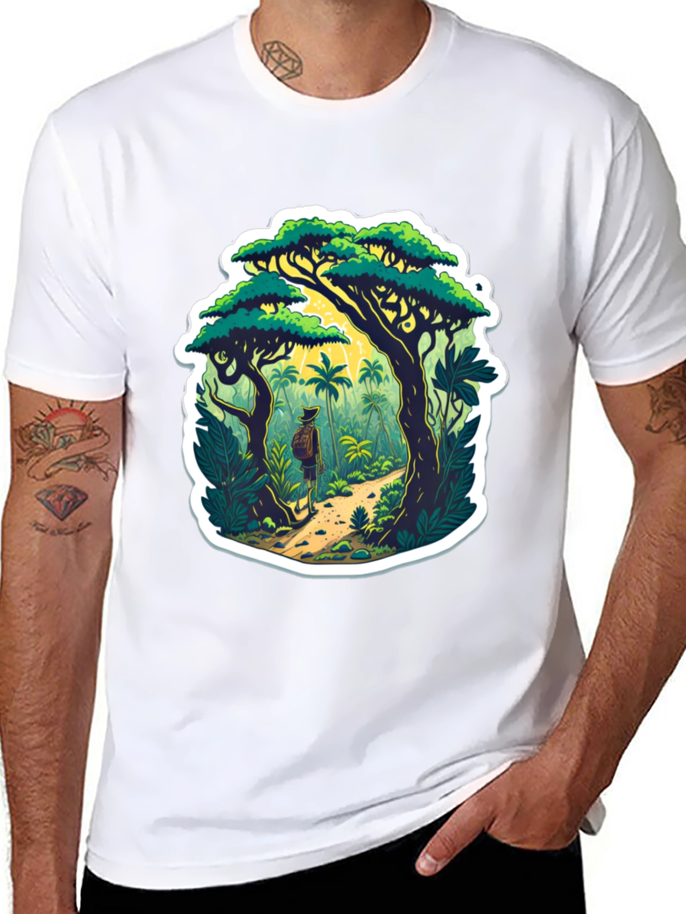 Jungle Explorer Graphic T-Shirt
