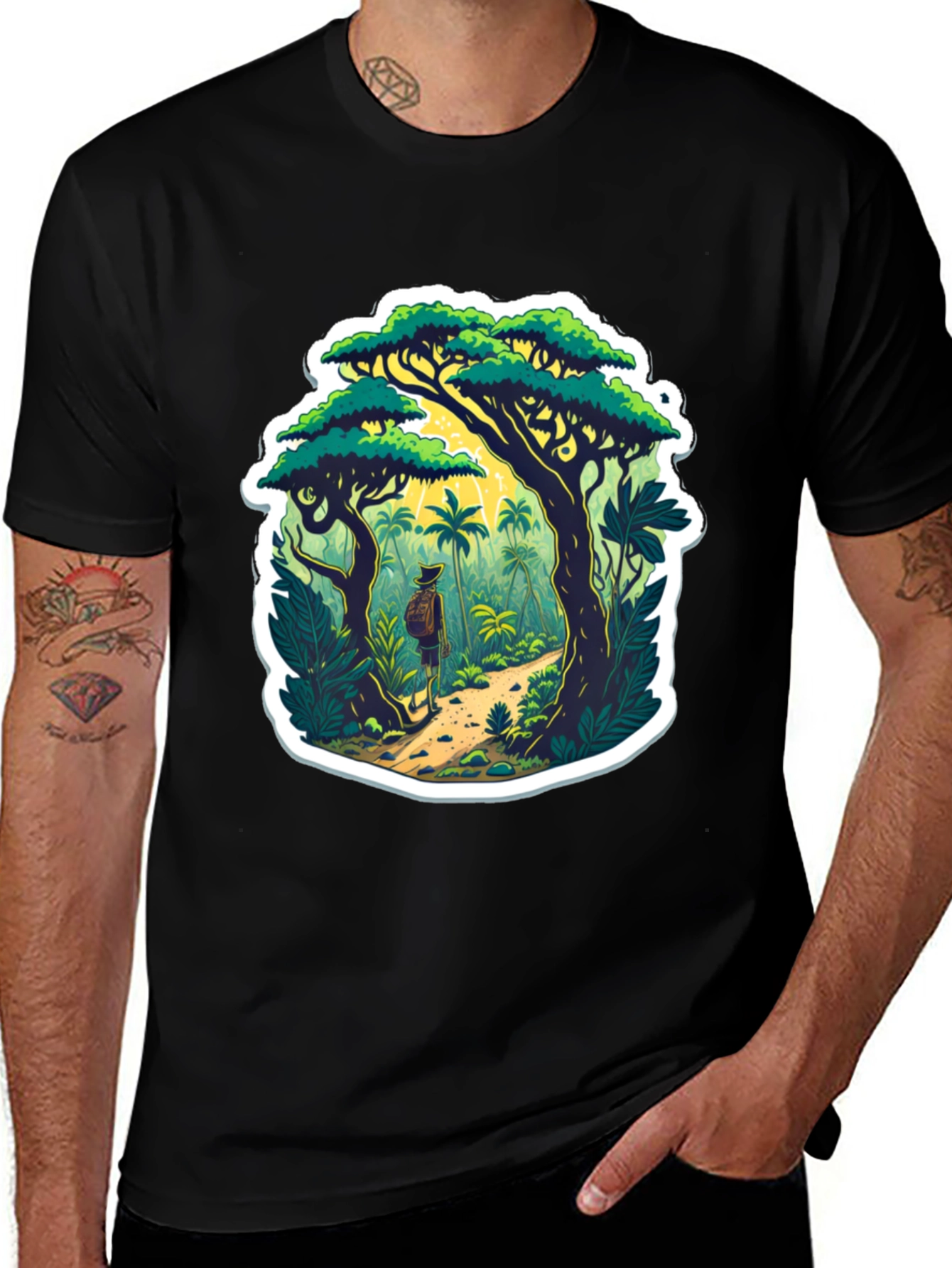 Jungle Explorer Graphic T-Shirt