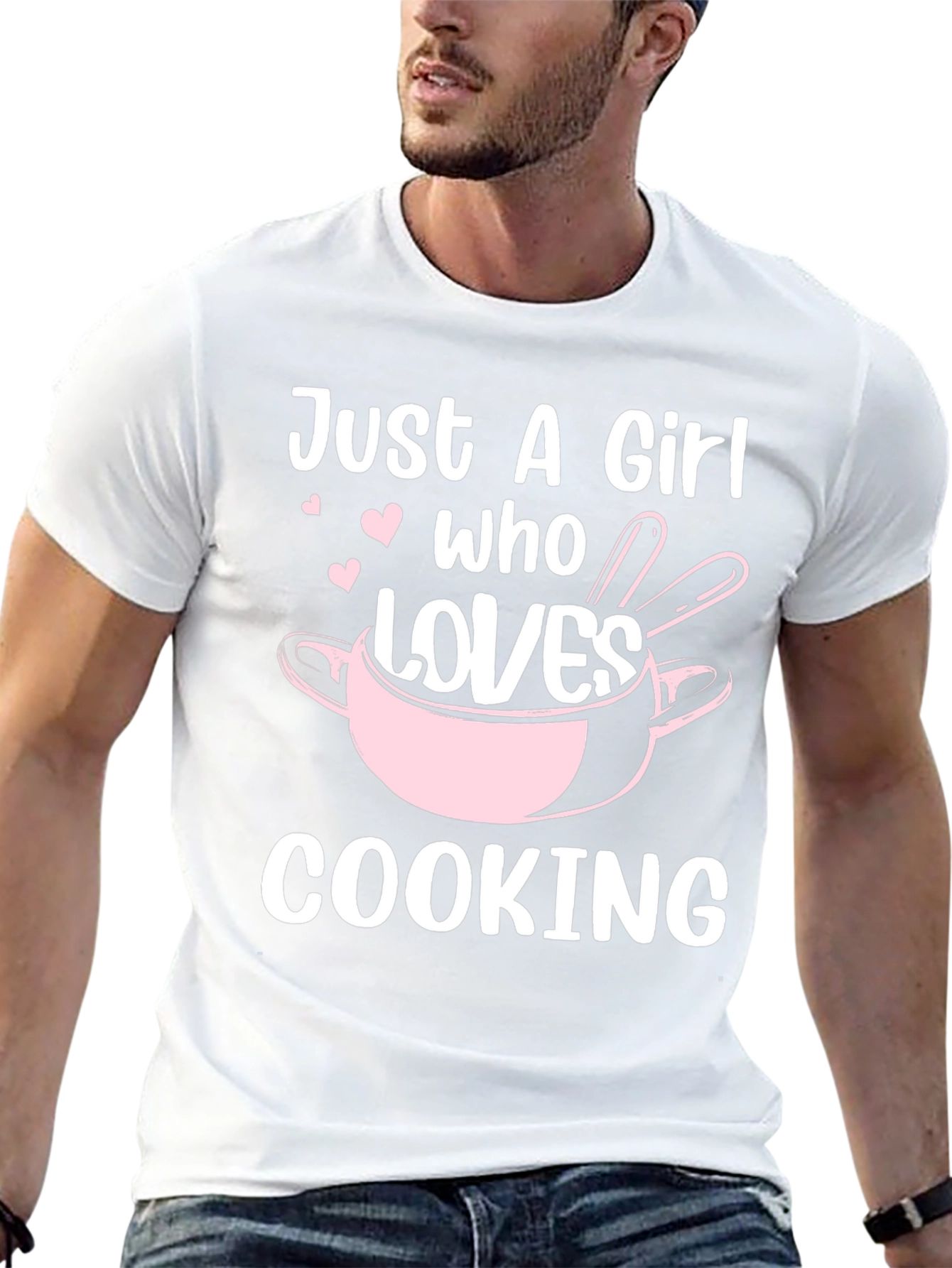 Just A Girl Who Loves Cooking T-Shirt