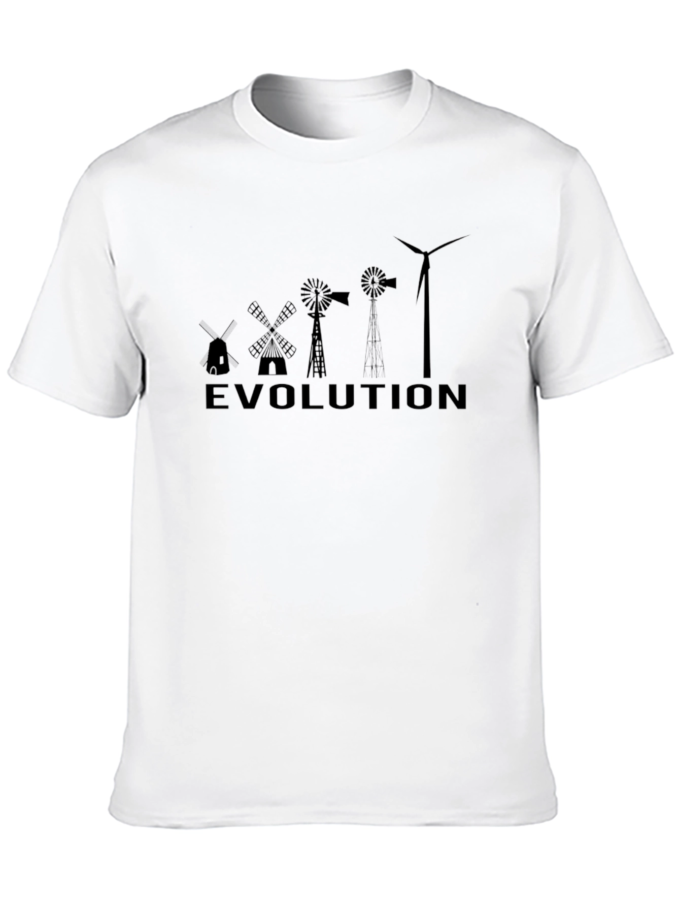 Evolution of Power - Windmill T-Shirt