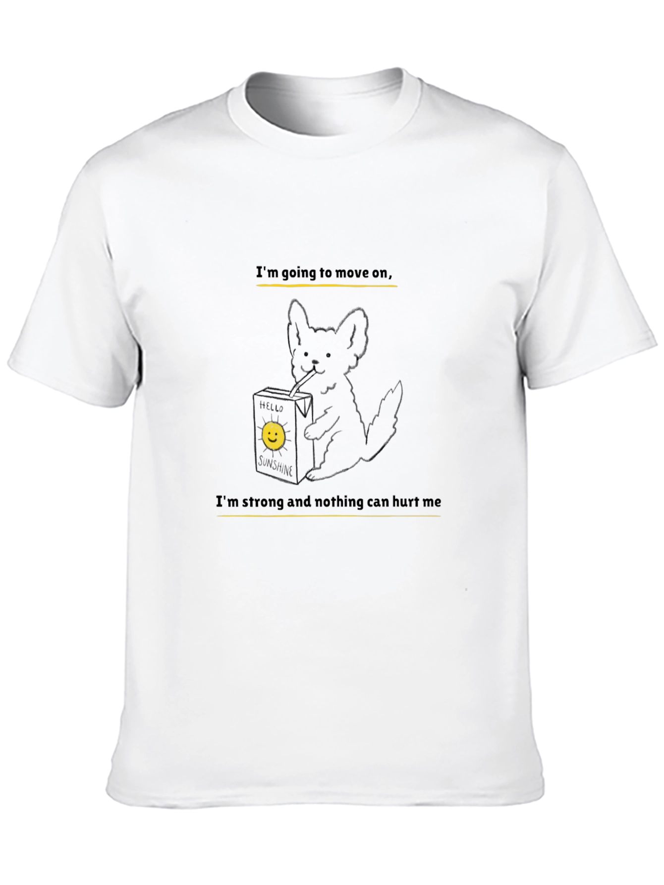 Motivational Graphic T-Shirt: Move On