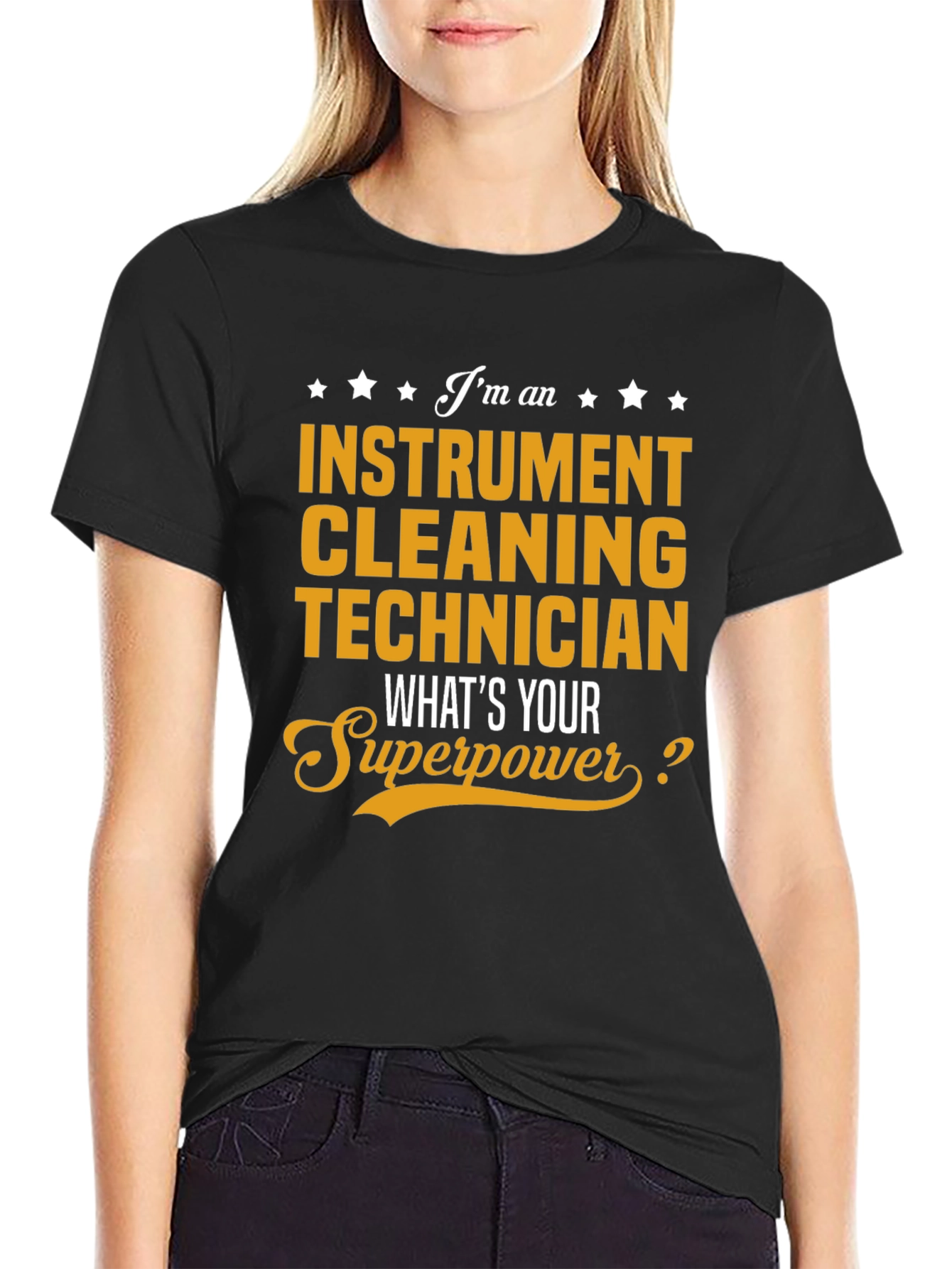 Instrument Cleaning Technician Superpower T-Shirt