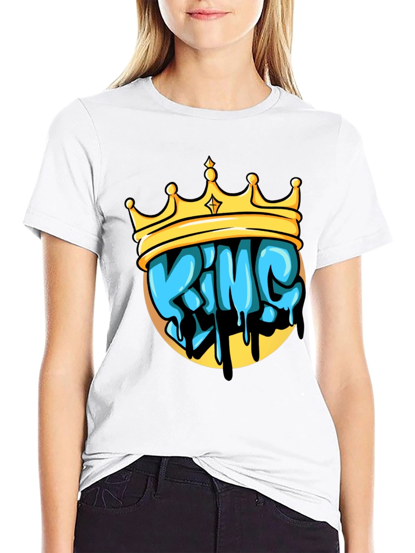 King Crown Graphic Tee - Mens Black T-Shirt