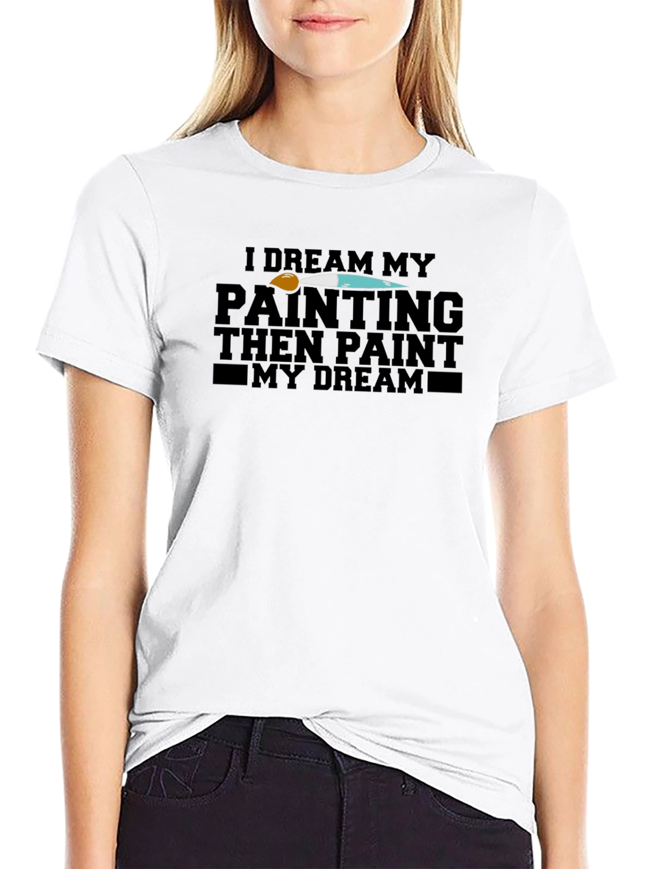 Dream Paint T-Shirt - Artistic Expression Tee