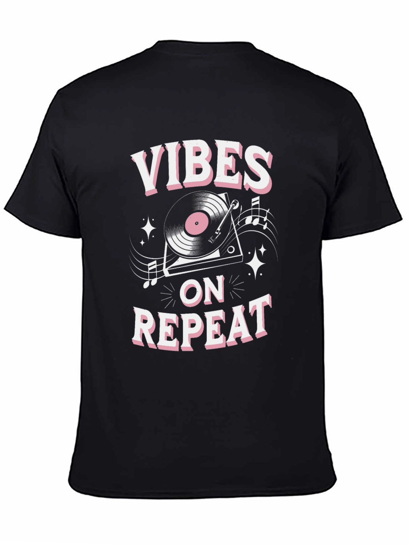 Vibes On Repeat Graphic Tee