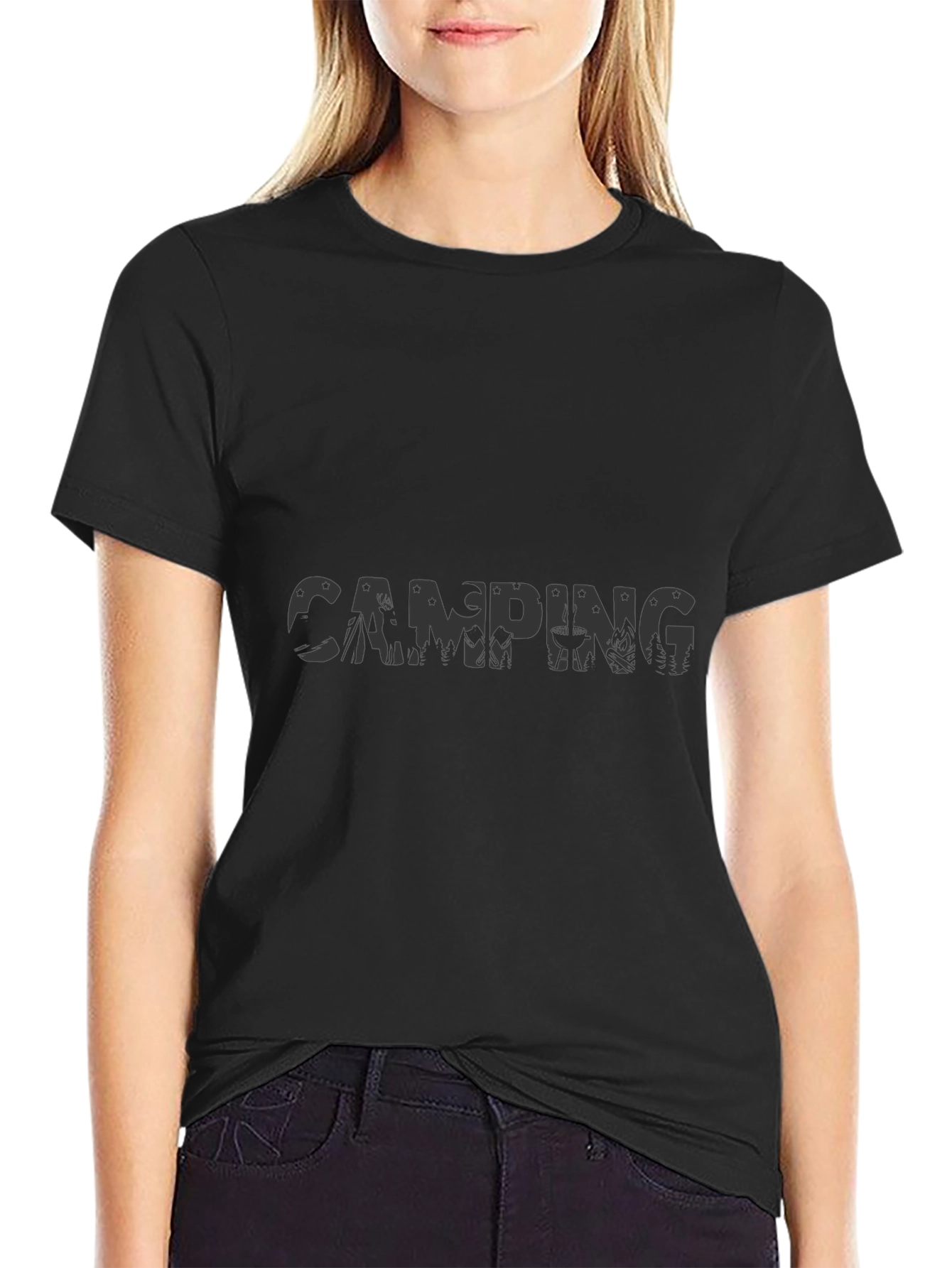 Camping Graphic Tee - Adventure Ready!