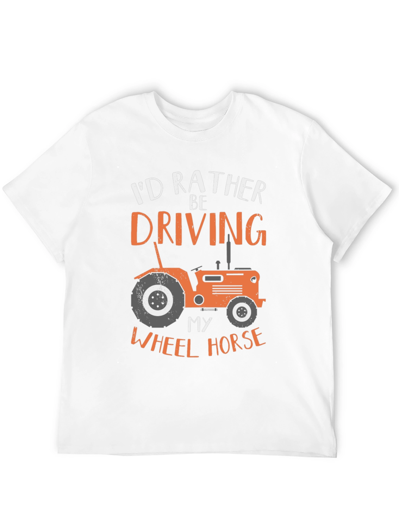 Driving Tractor T-Shirt - Wheel Horse Tee