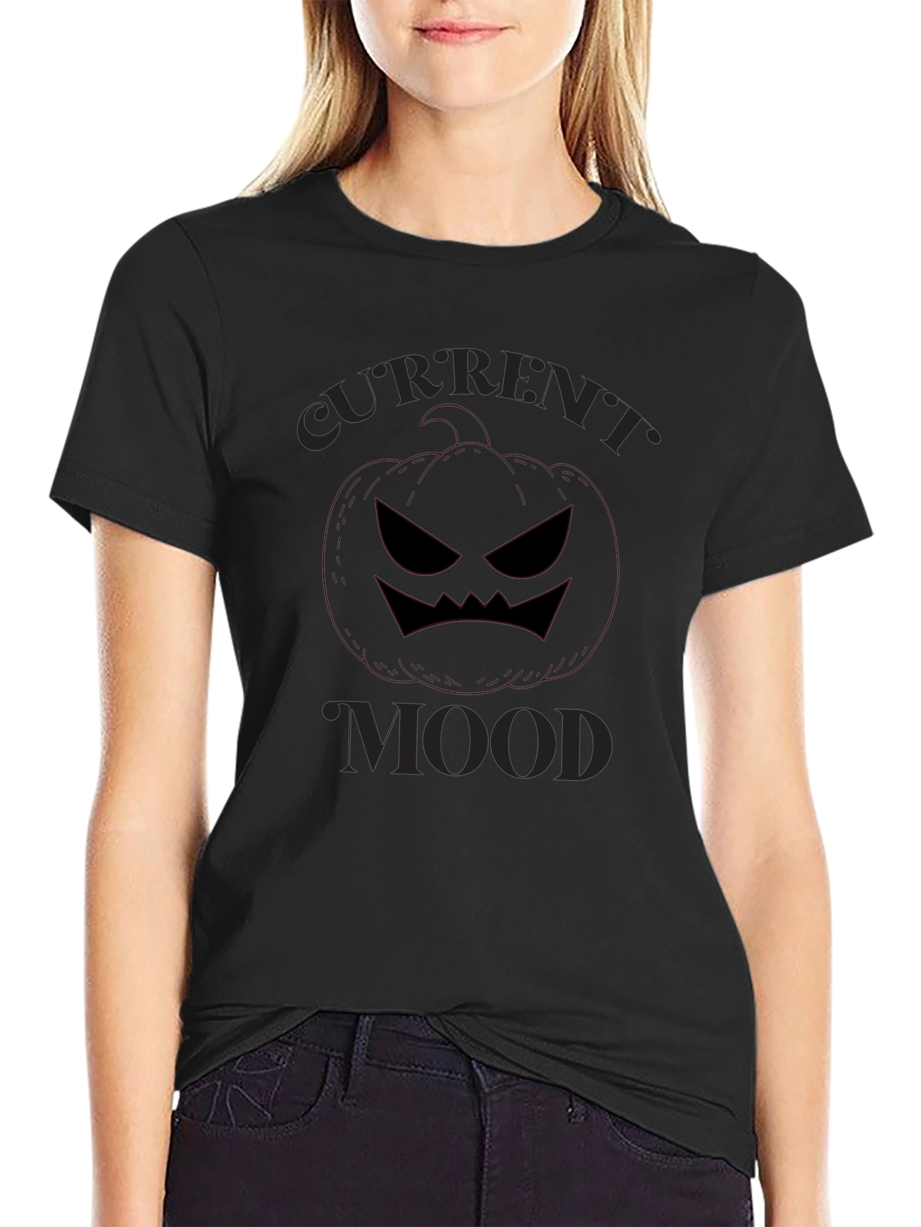 Current Mood Halloween Pumpkin T-Shirt