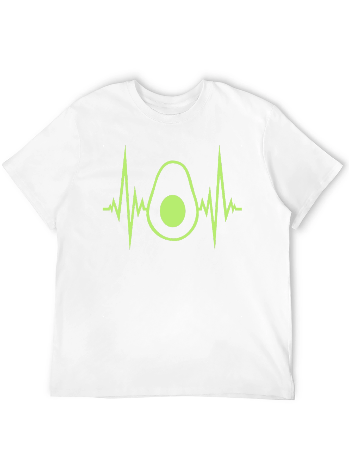 Avocado Heartbeat Graphic Tee