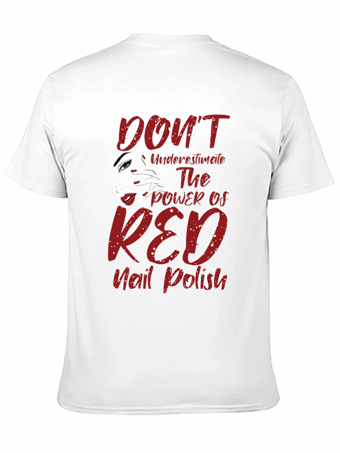 Red Nail Polish Power T-Shirt