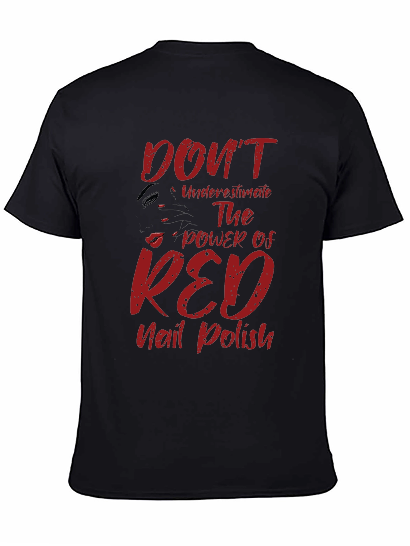 Red Nail Polish Power T-Shirt
