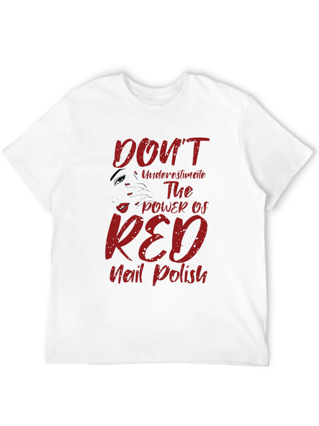 Red Nail Polish Power T-Shirt