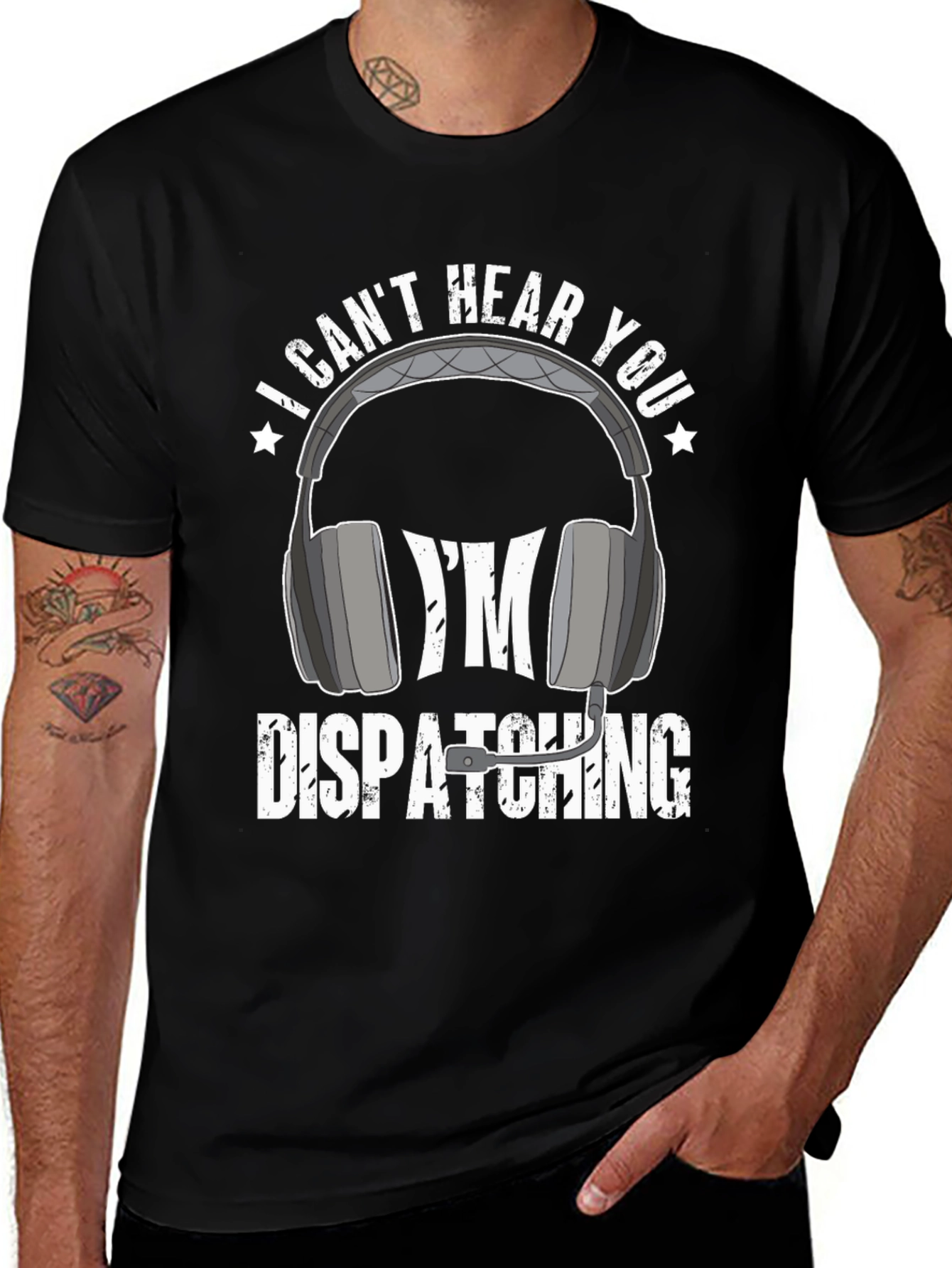Dispatcher T-Shirt - I Cant Hear You Tee