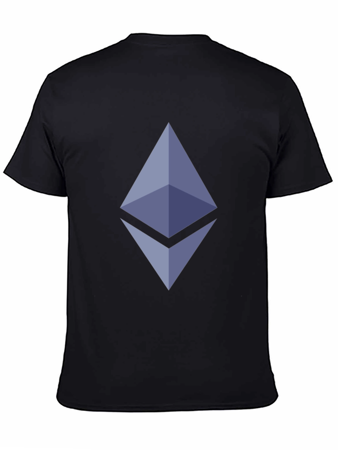Ethereum Crypto Black T-Shirt - Modern Graphic Tee