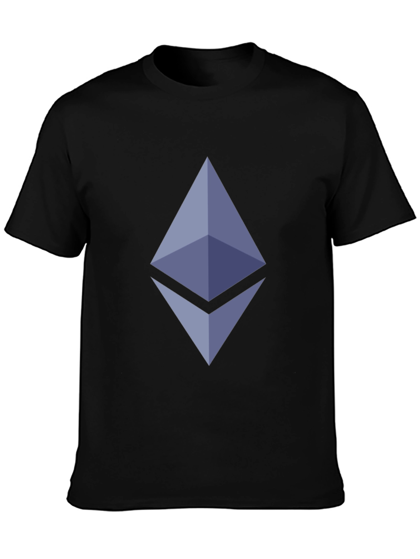 Ethereum Crypto Black T-Shirt - Modern Graphic Tee