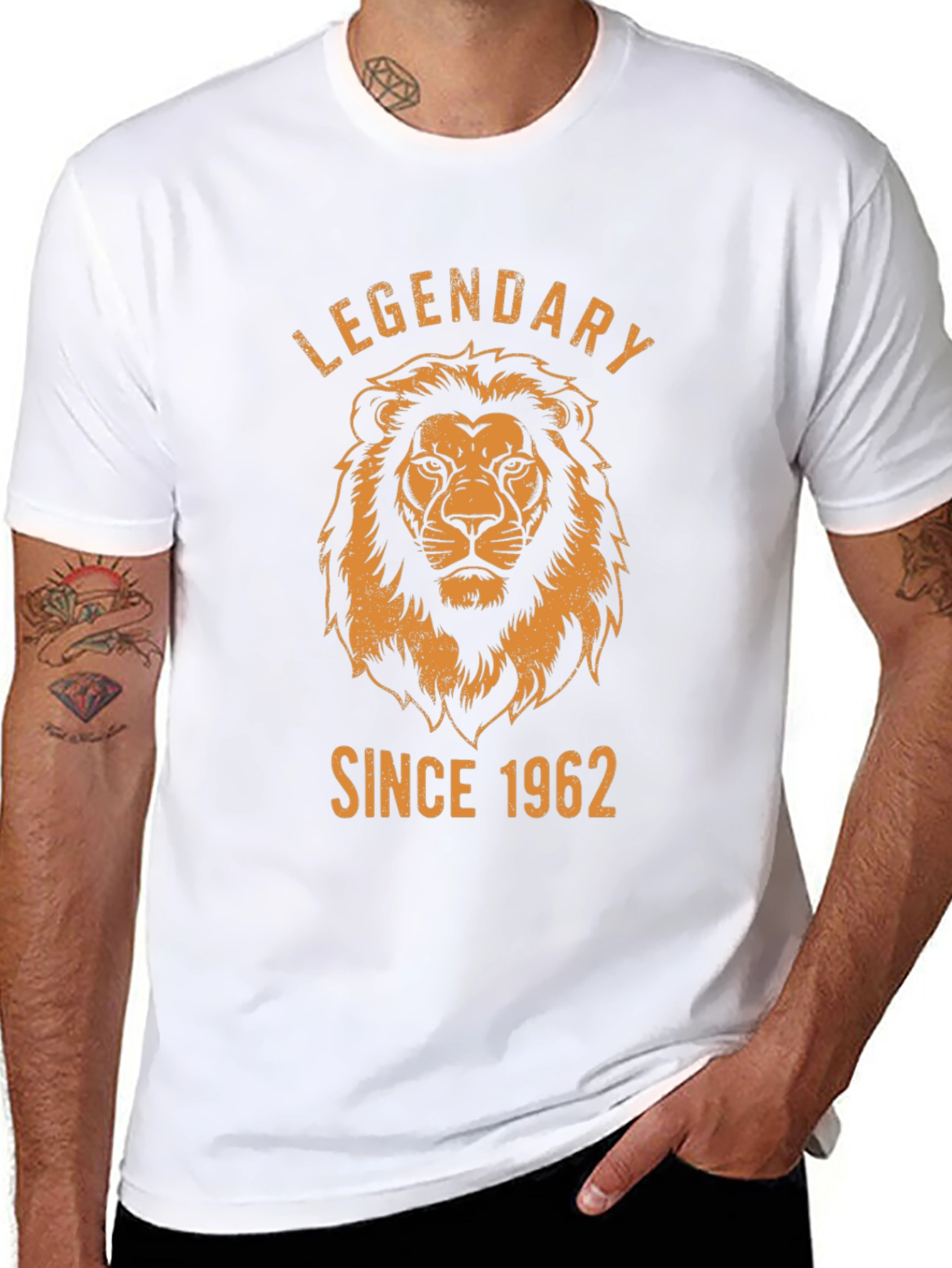 Legendary Since 1962 Lion Graphic Black T-Shirt