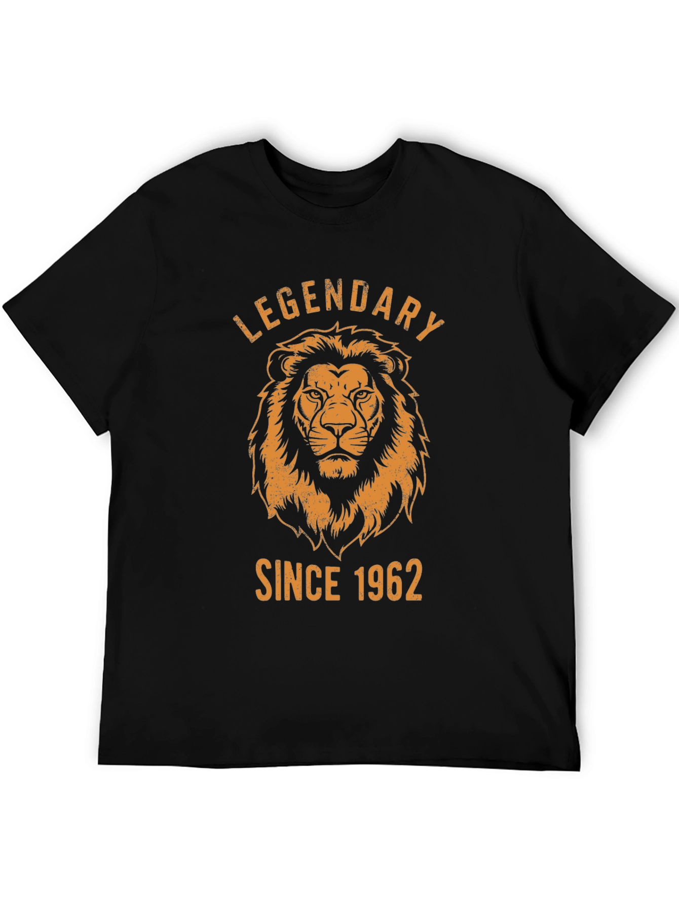 Legendary Since 1962 Lion Graphic Black T-Shirt