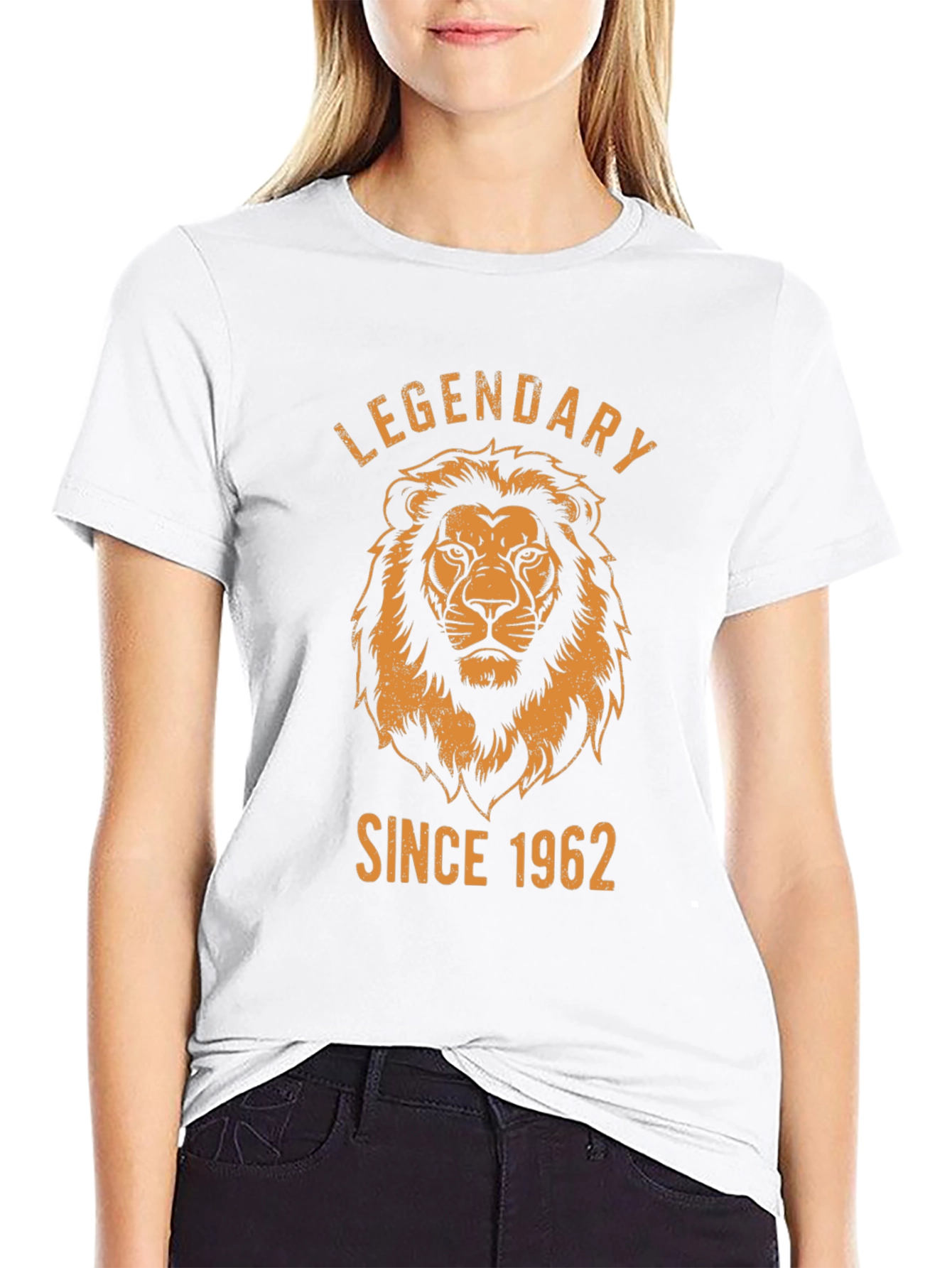 Legendary Since 1962 Lion Graphic Black T-Shirt