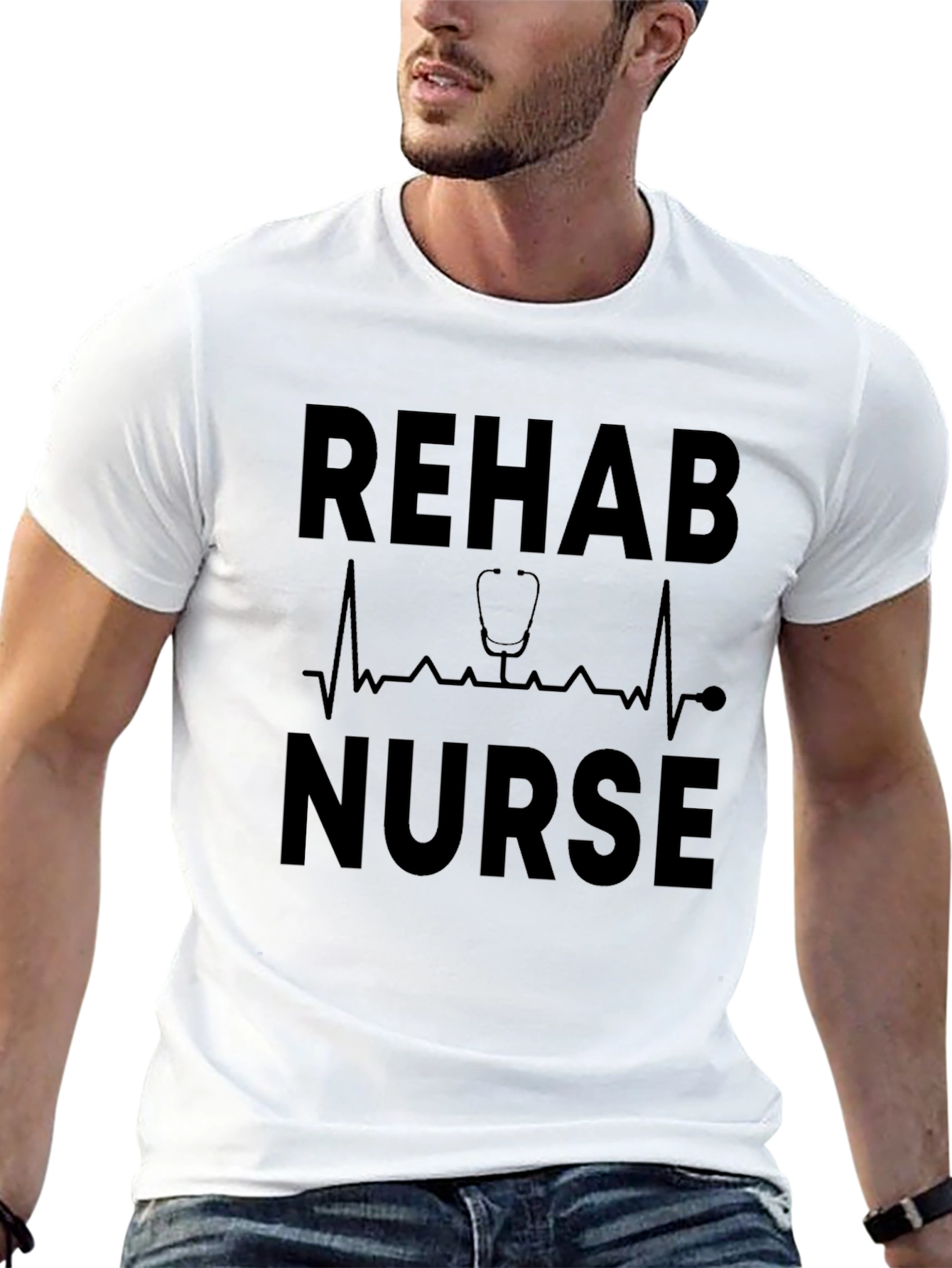 Rehab Nurse T-Shirt - Medical Profession Apparel