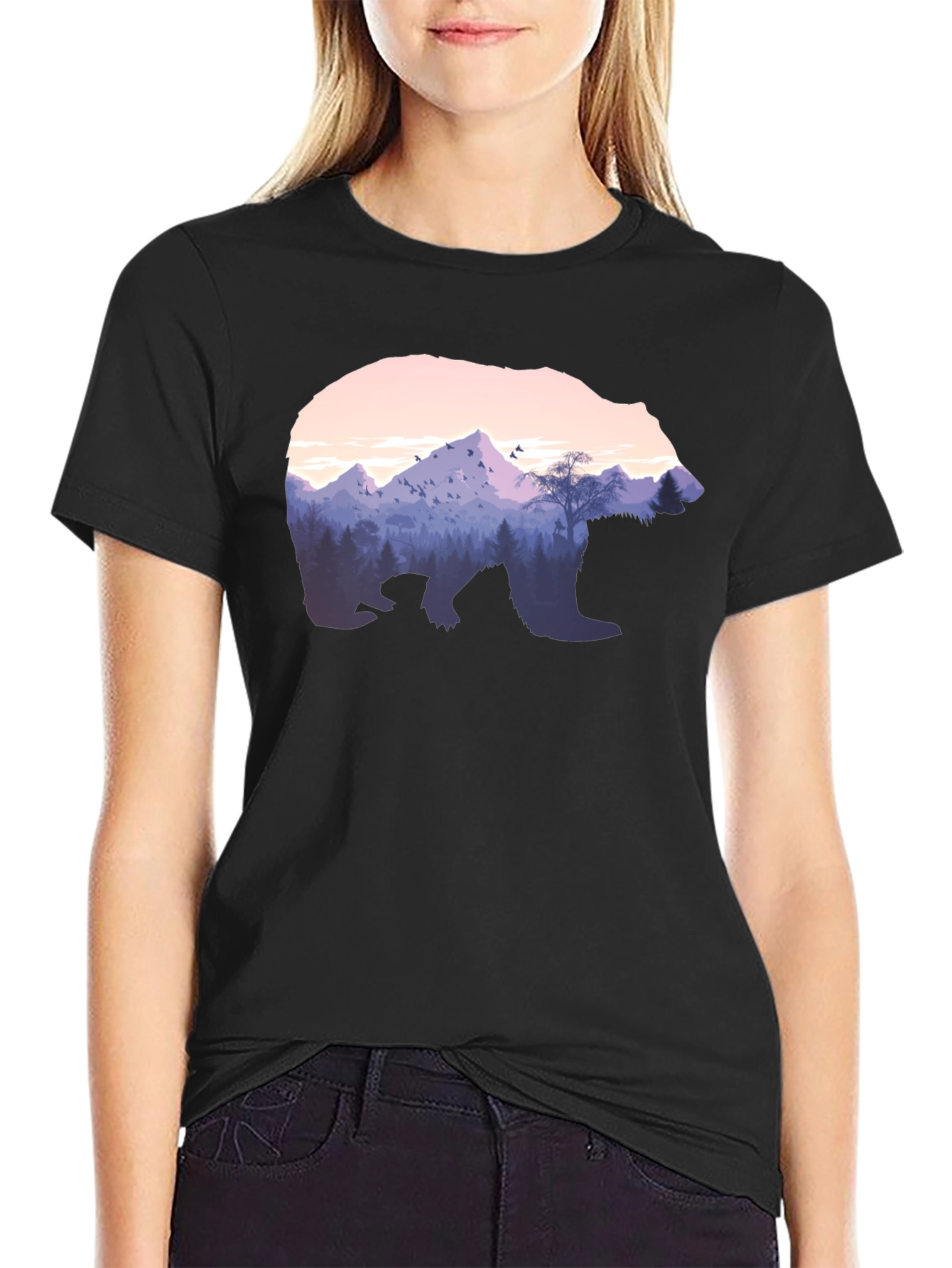 Bear Mountain T-Shirt - Nature Graphic Tee