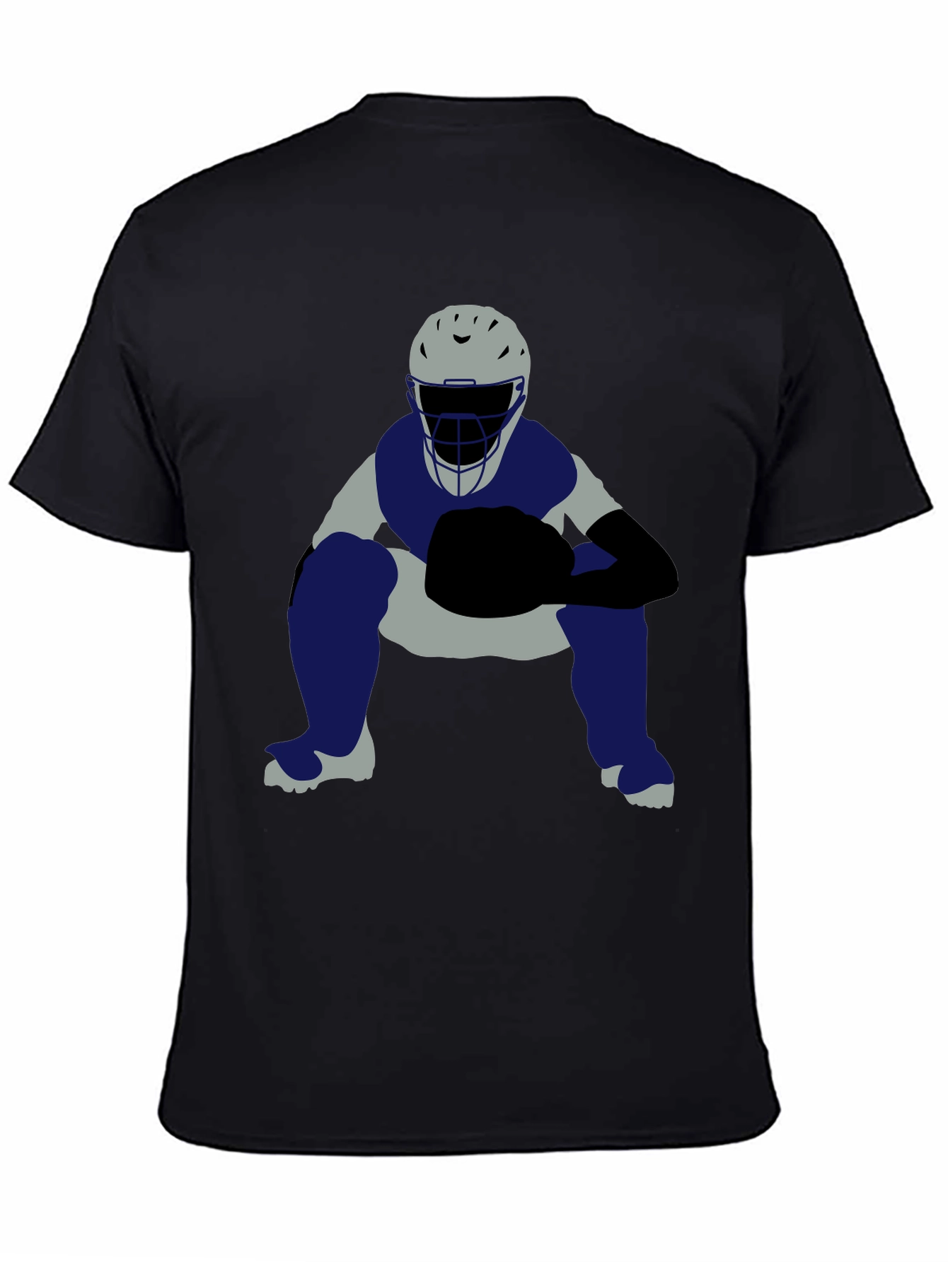 Baseball Catcher Graphic T-Shirt