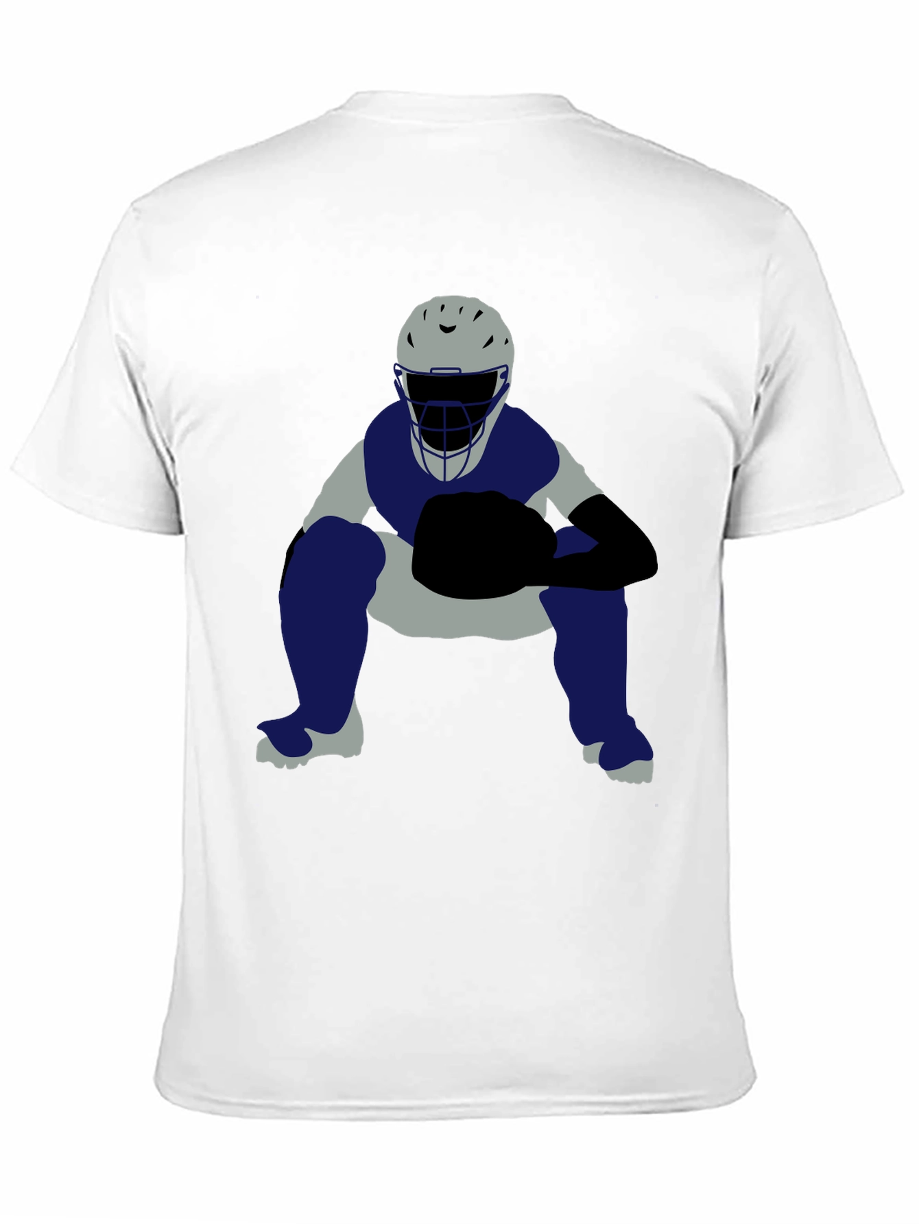Baseball Catcher Graphic T-Shirt