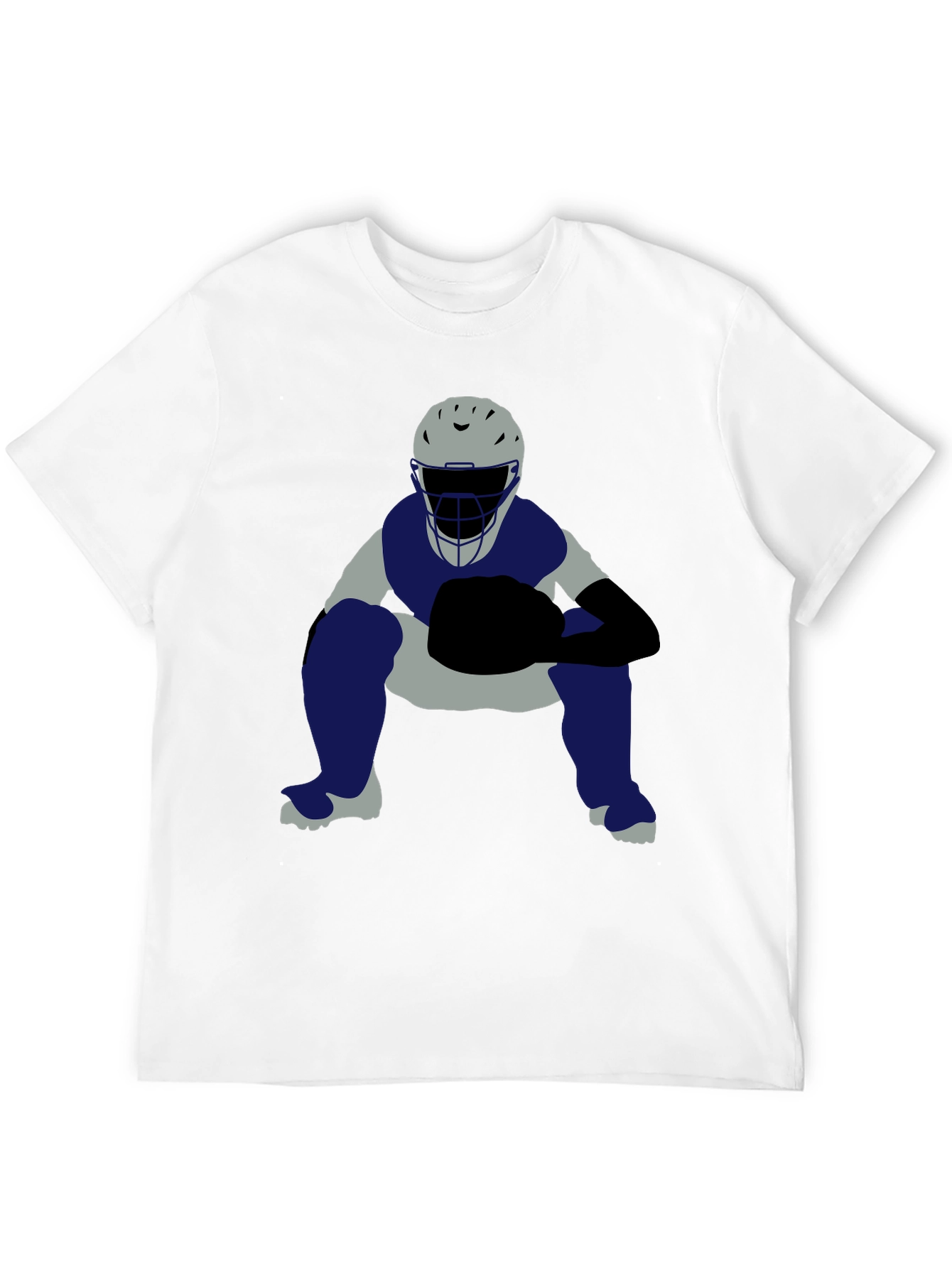 Baseball Catcher Graphic T-Shirt