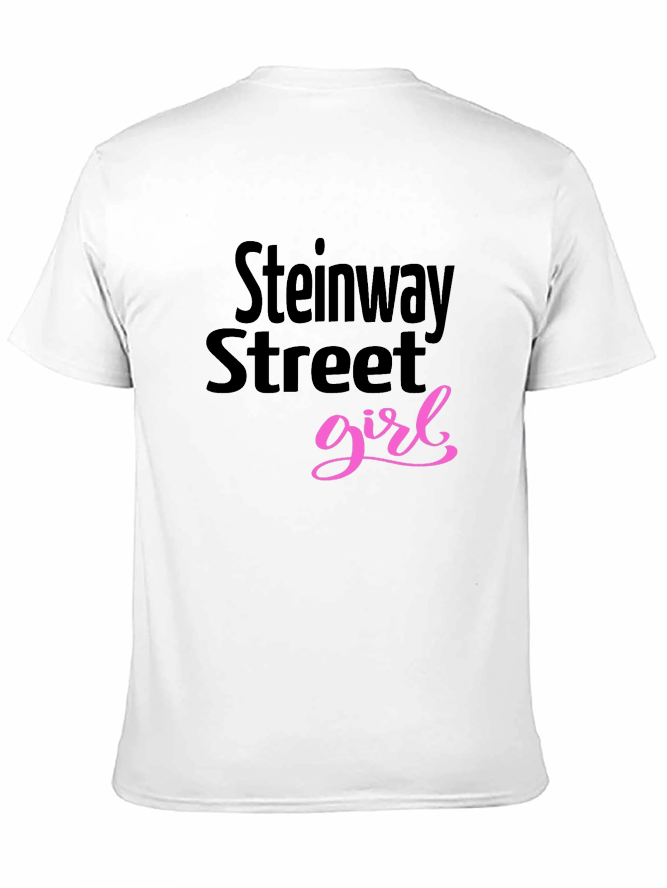 Steinway Street Girl Black Graphic Tee