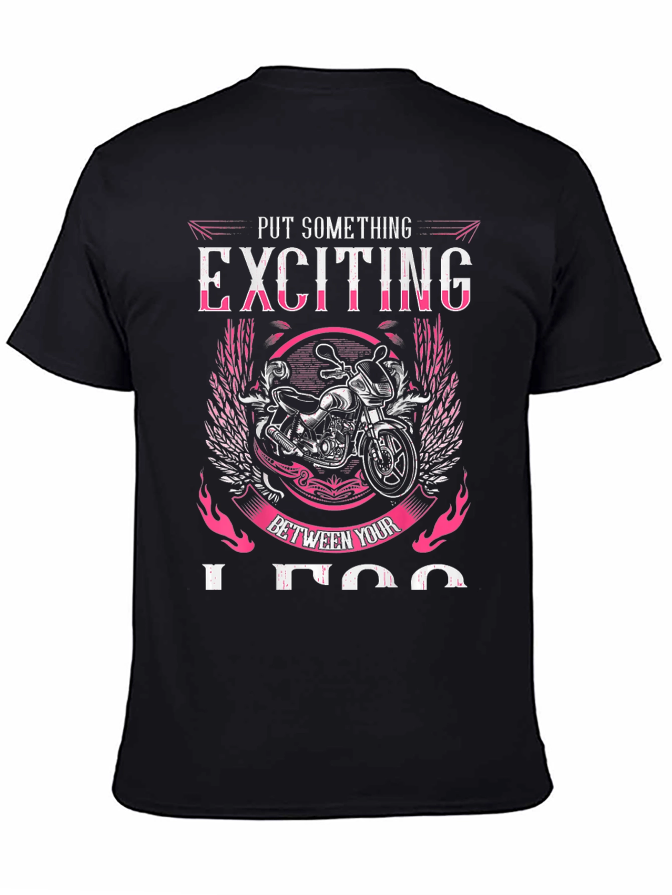 Exciting Motorcycle Graphic Tee - Ride in Style!