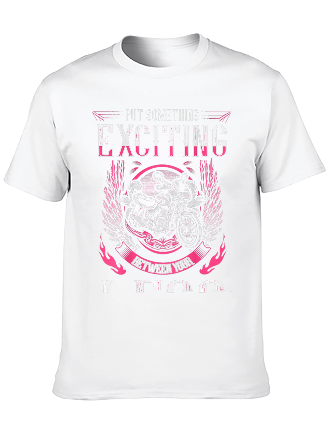 Exciting Motorcycle Graphic Tee - Ride in Style!