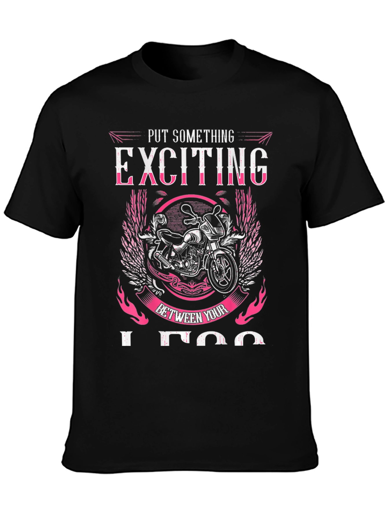 Exciting Motorcycle Graphic Tee - Ride in Style!