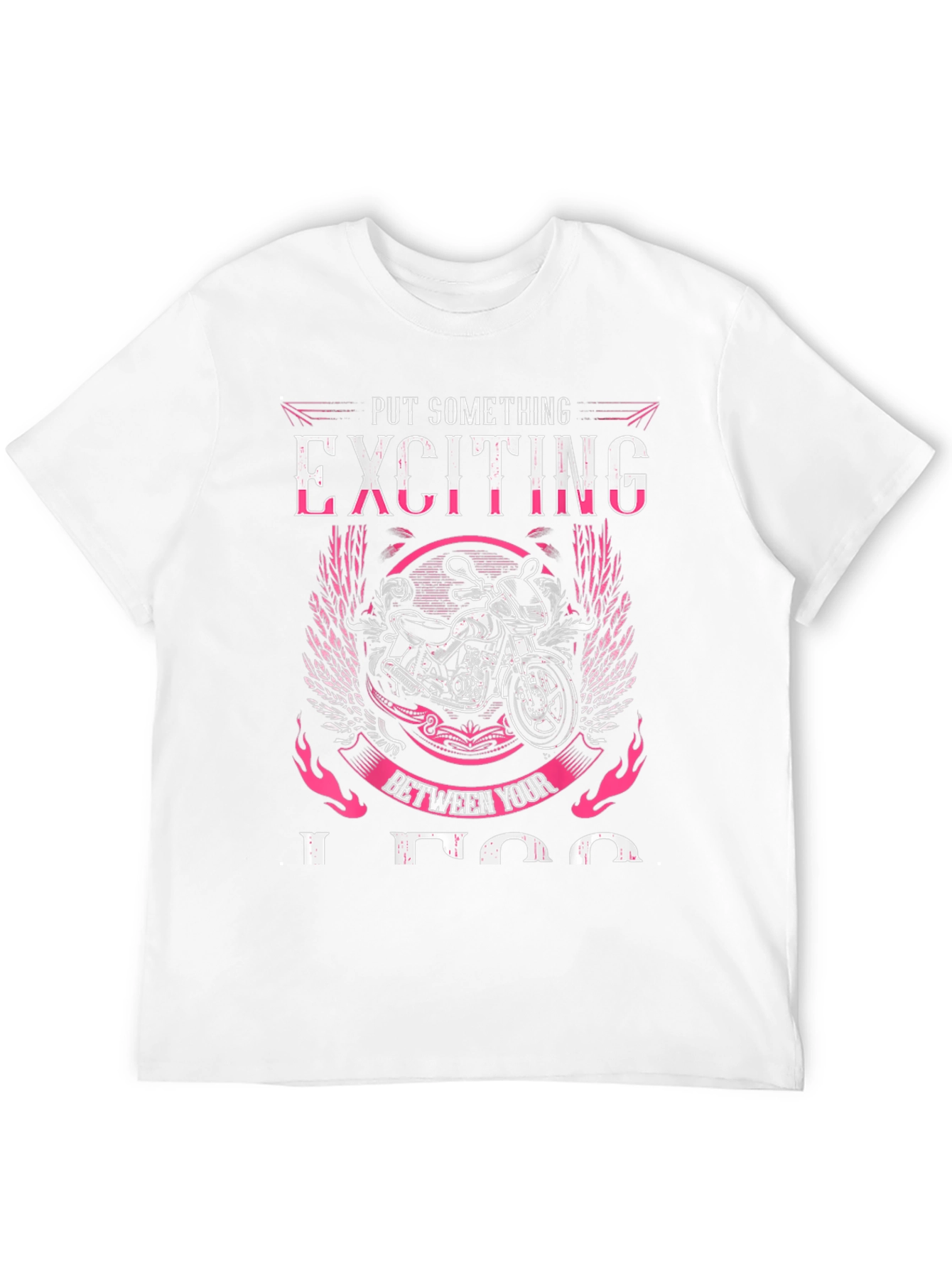 Exciting Motorcycle Graphic Tee - Ride in Style!
