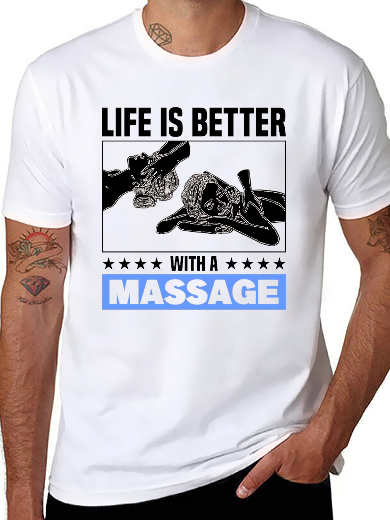 Life Is Better With A Massage T-Shirt