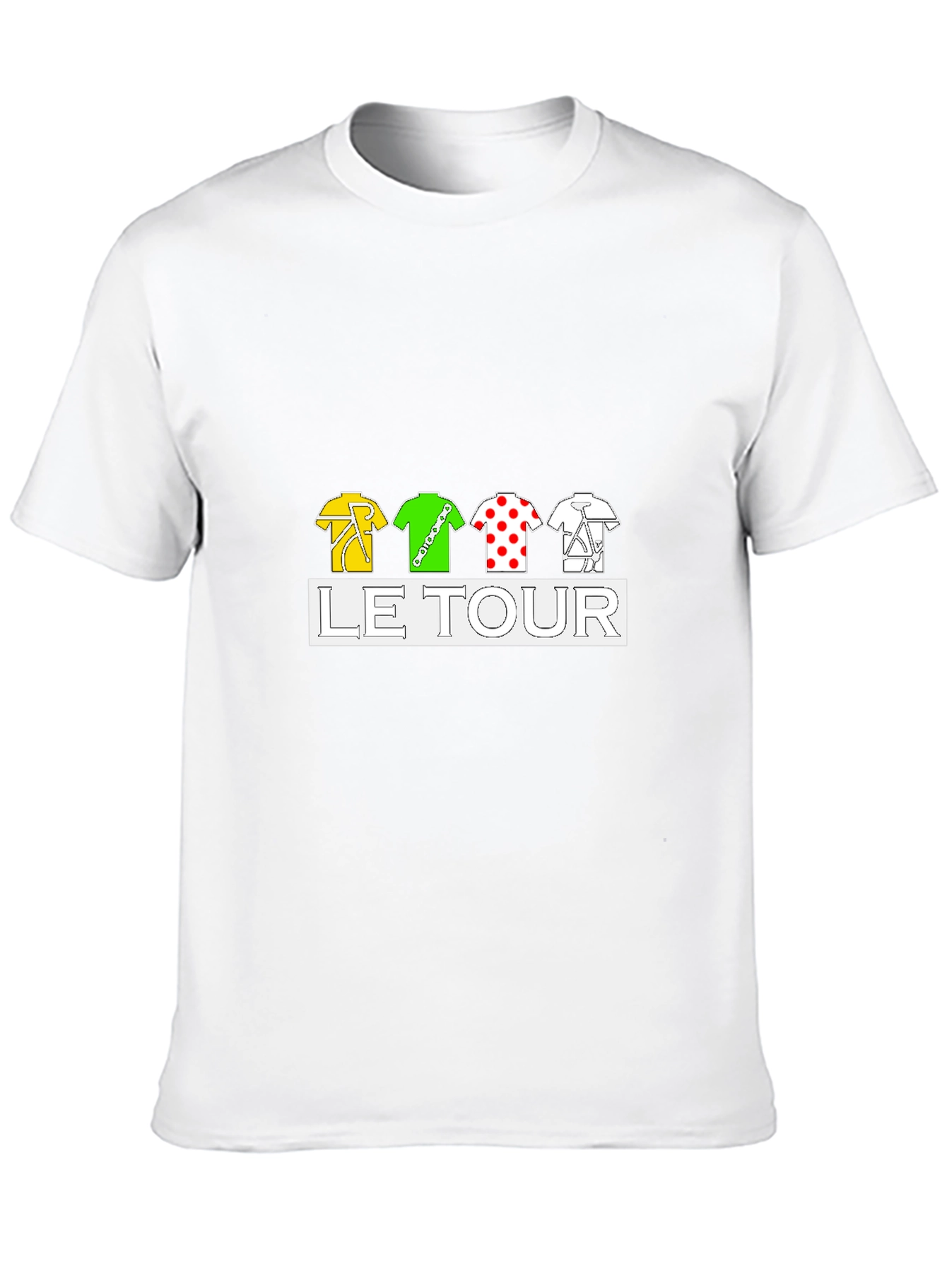 Le Tour Cycling Jersey T-Shirt