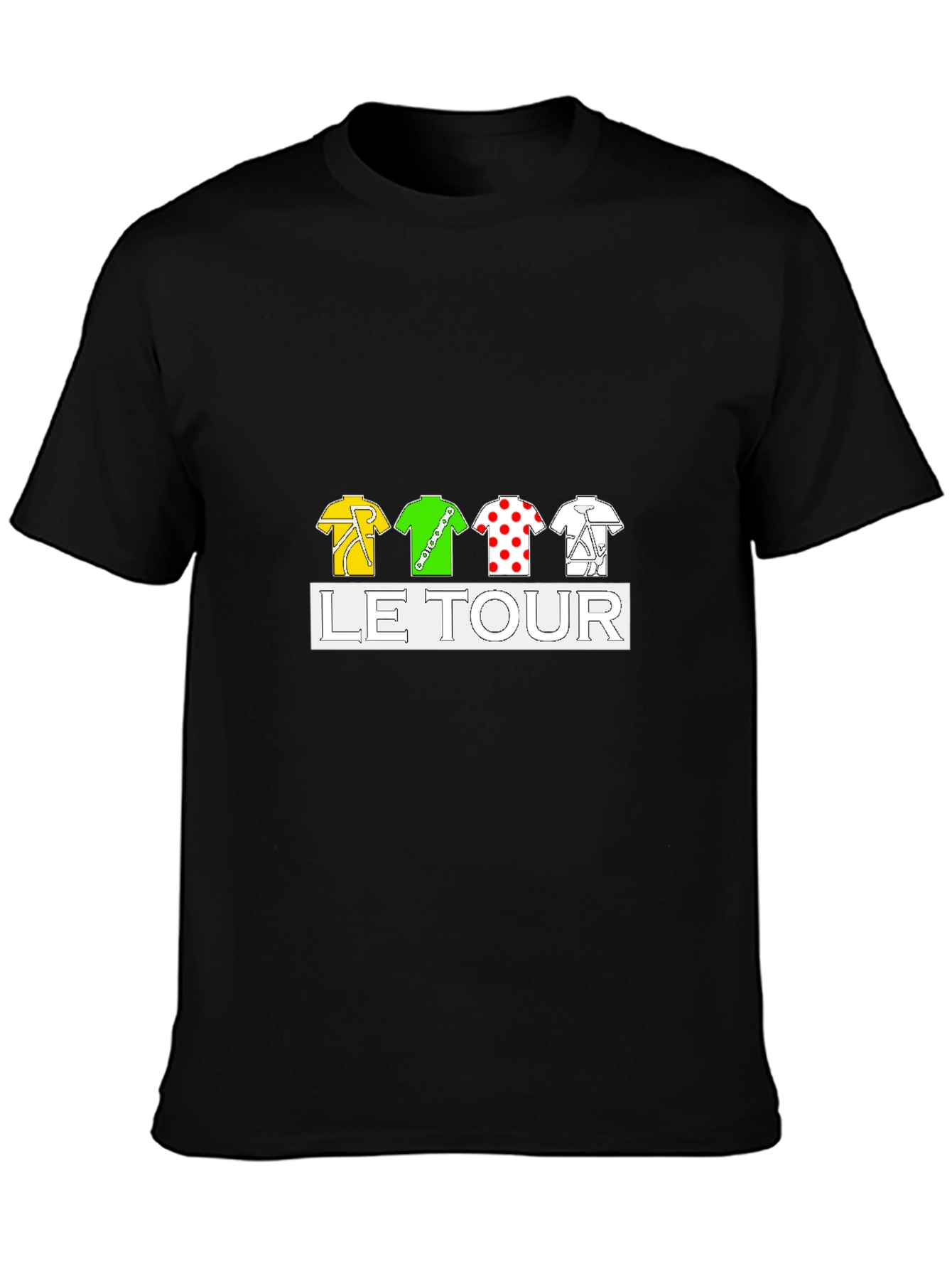 Le Tour Cycling Jersey T-Shirt