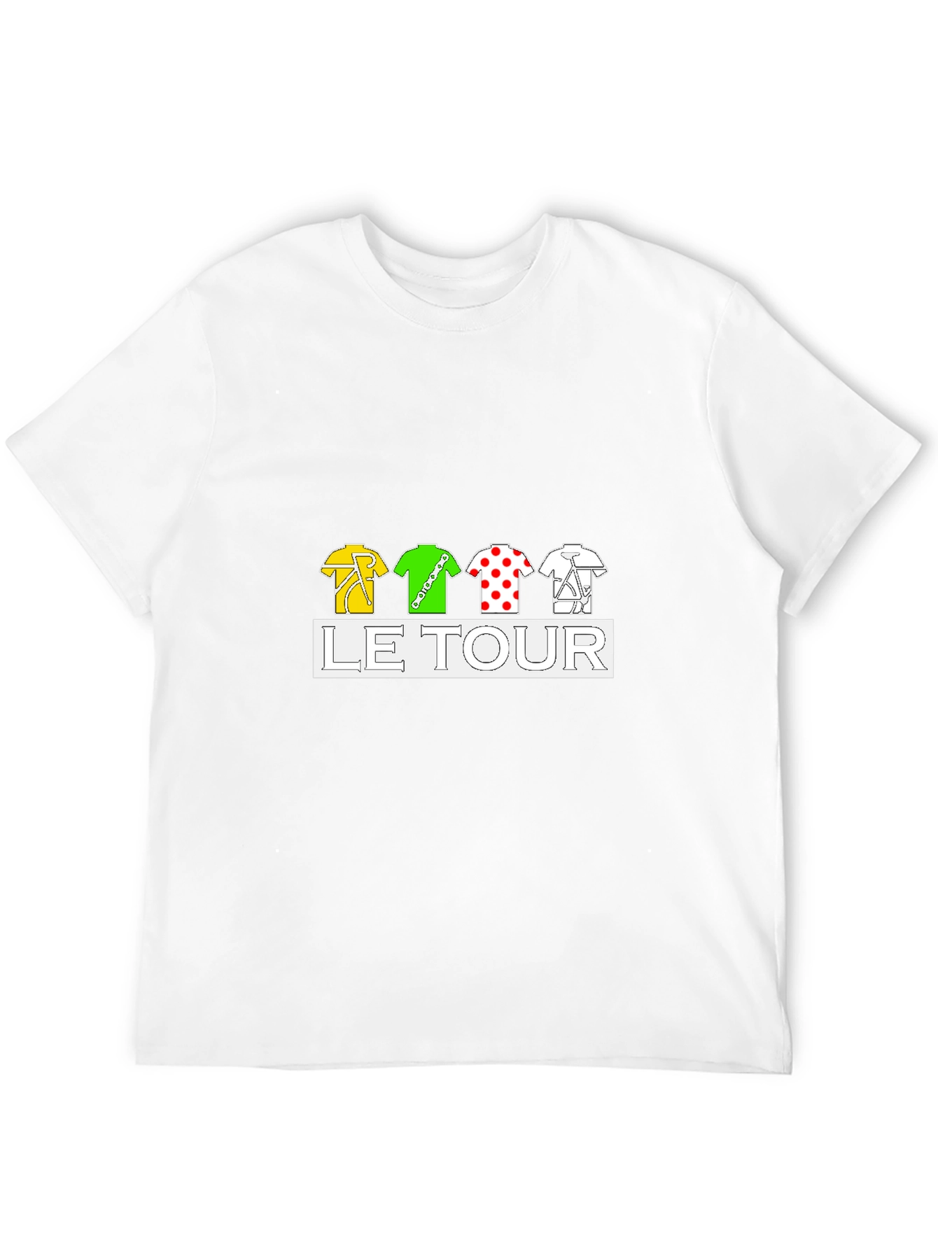 Le Tour Cycling Jersey T-Shirt