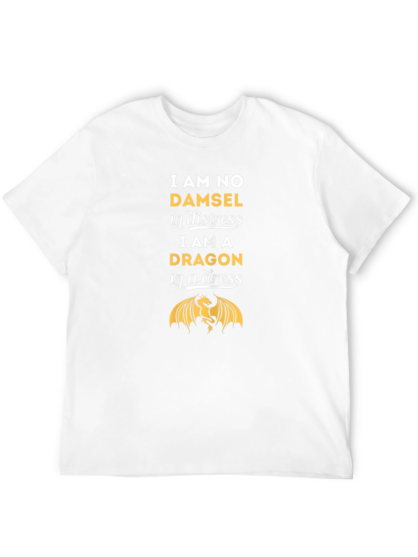 Dragon in a Dress T-Shirt - Empowering Graphic Tee