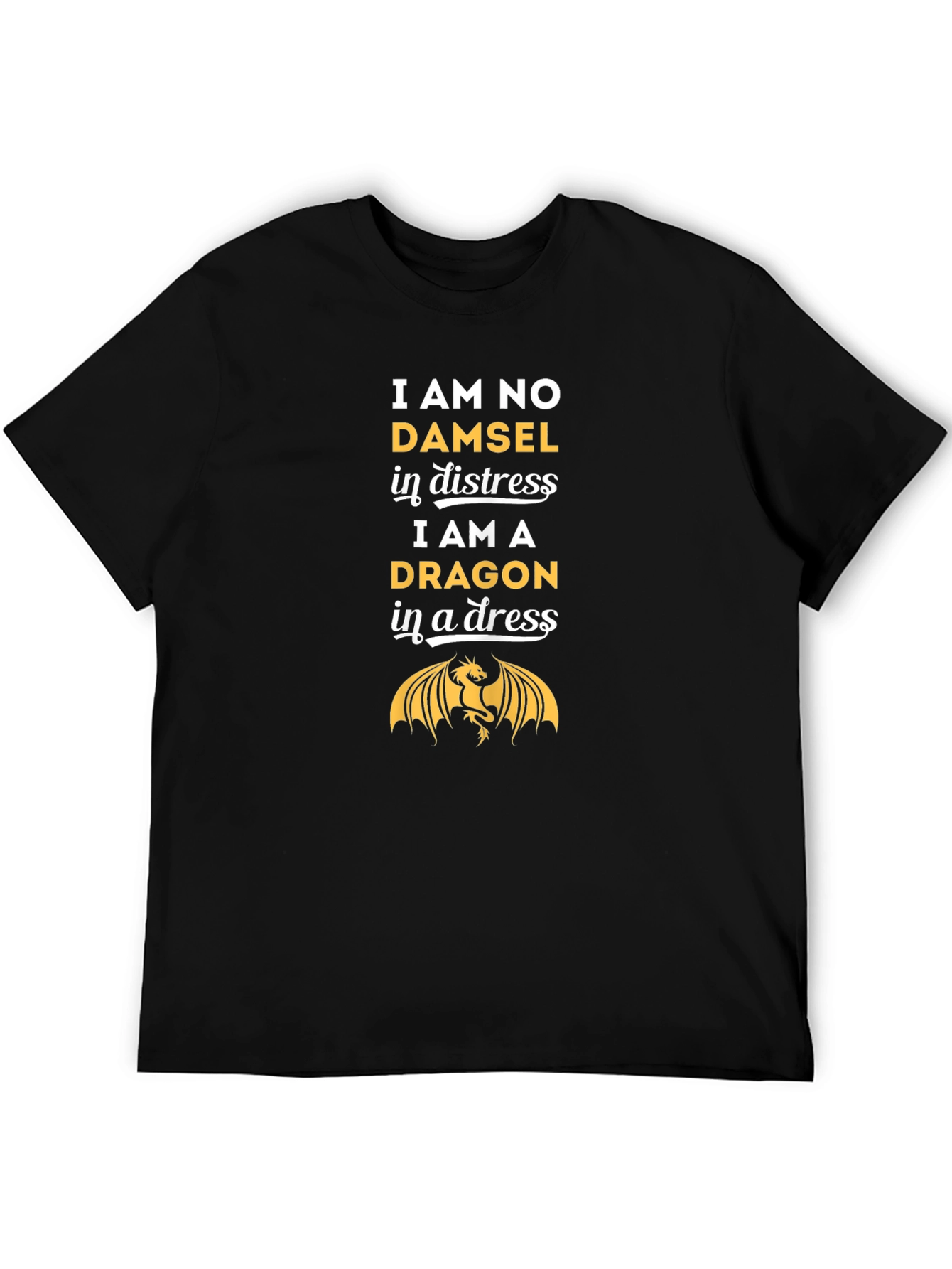 Dragon in a Dress T-Shirt - Empowering Graphic Tee