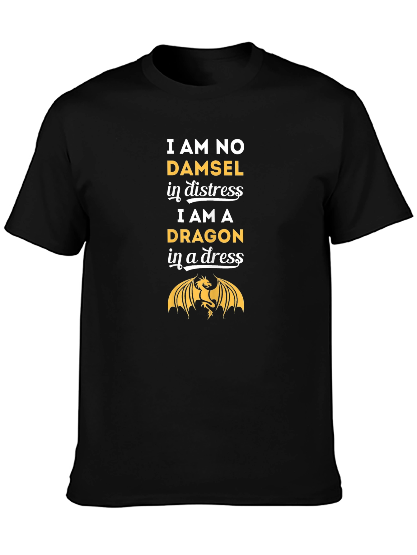 Dragon in a Dress T-Shirt - Empowering Graphic Tee