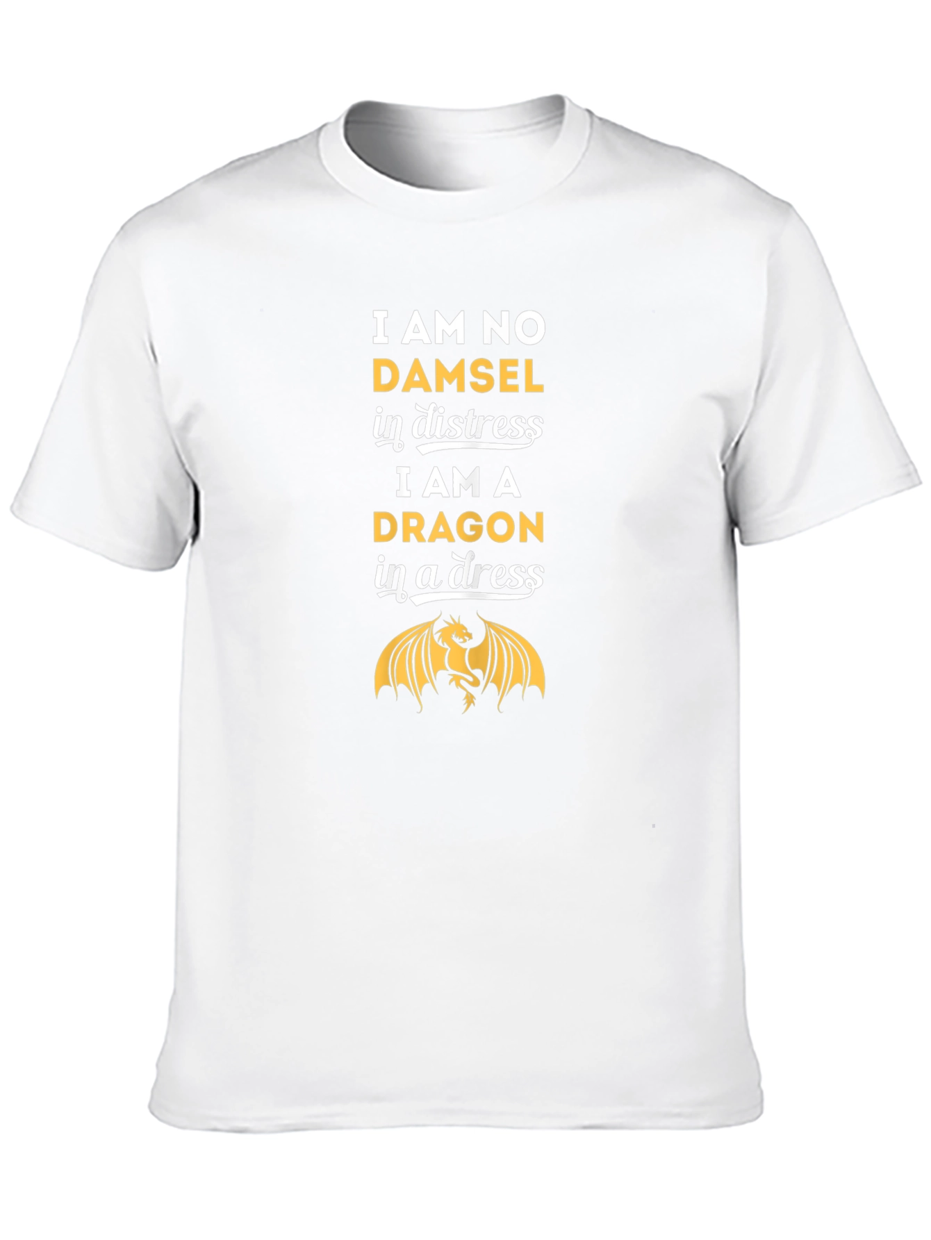 Dragon in a Dress T-Shirt - Empowering Graphic Tee