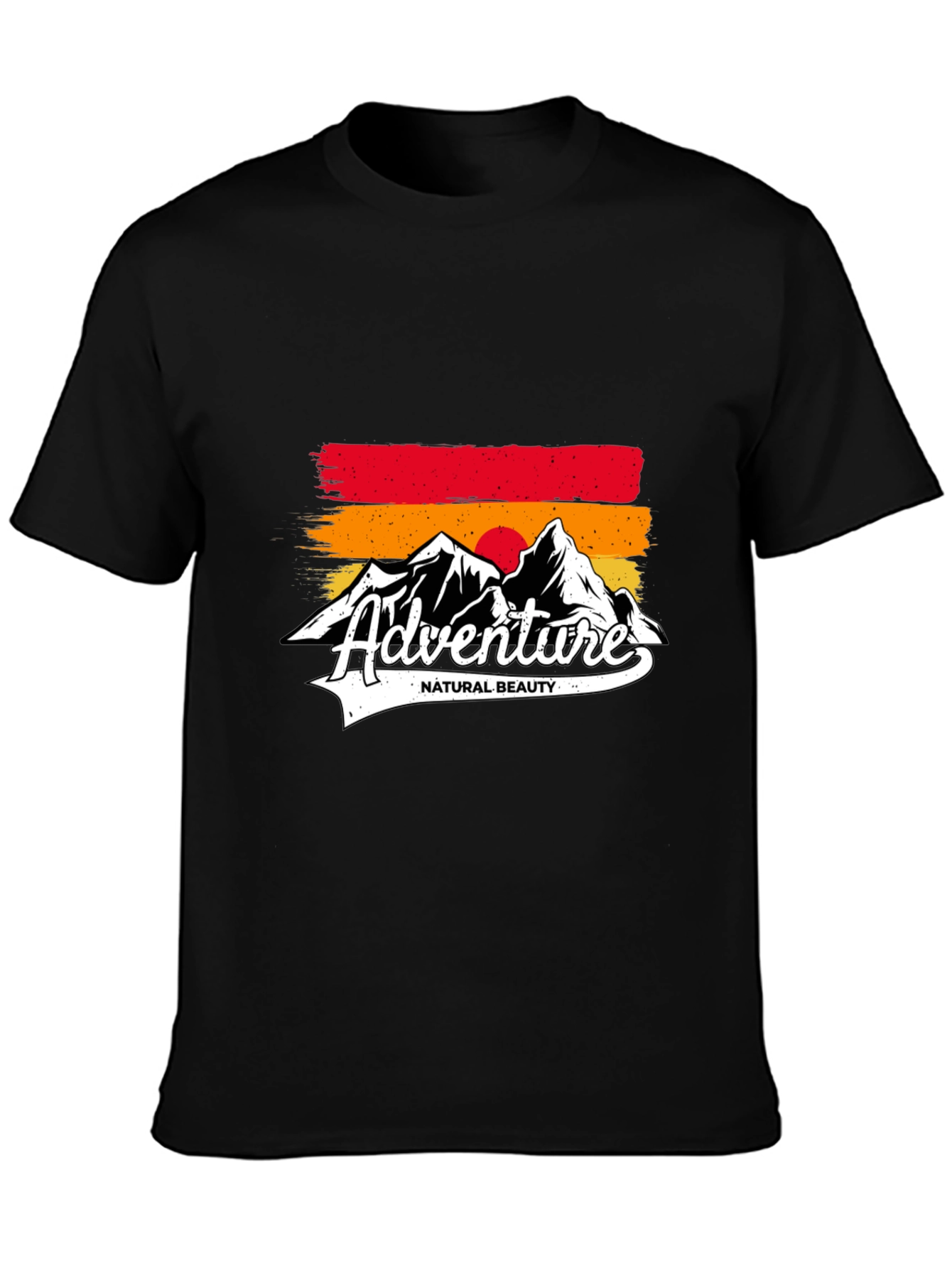 Adventure Natural Beauty Graphic Print T-Shirt