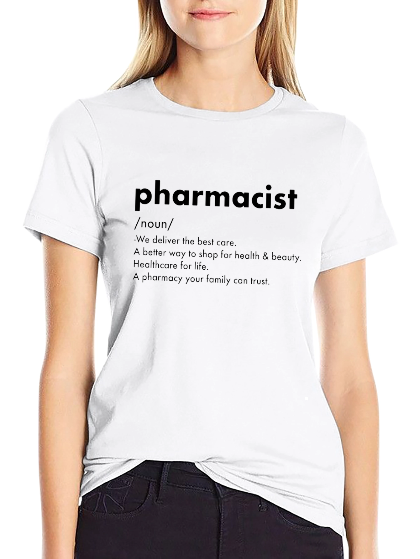 Pharmacist Definition Black T-Shirt