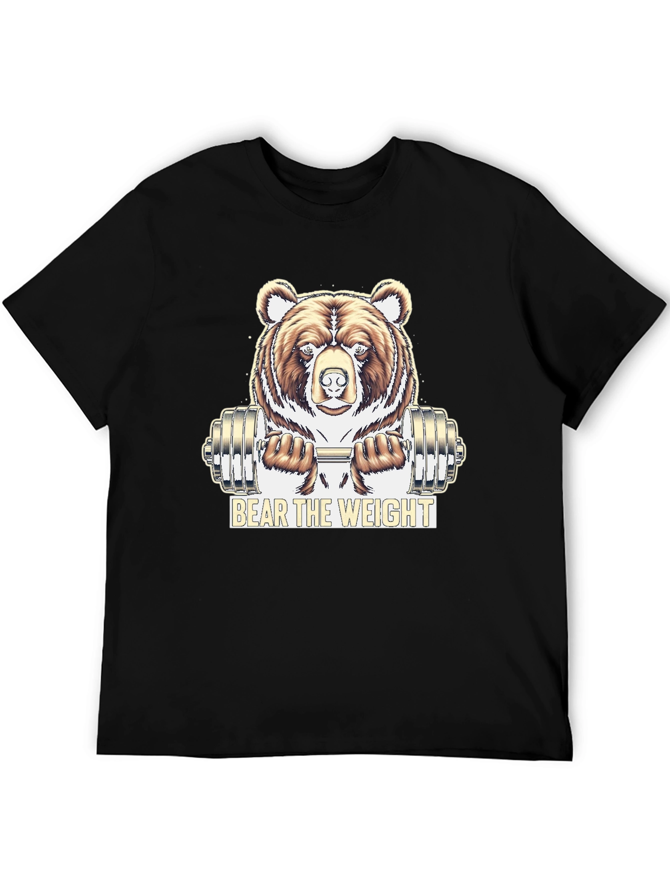 Bear the Weight Black Graphic Tee