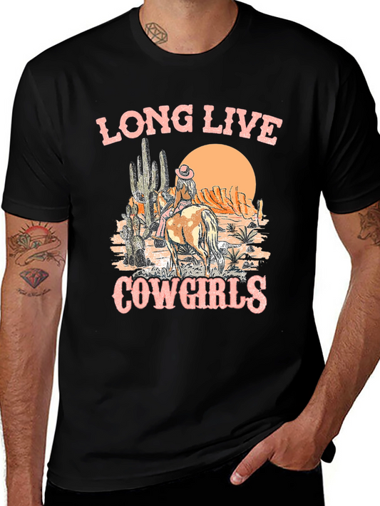 Long Live Cowgirls Graphic Tee