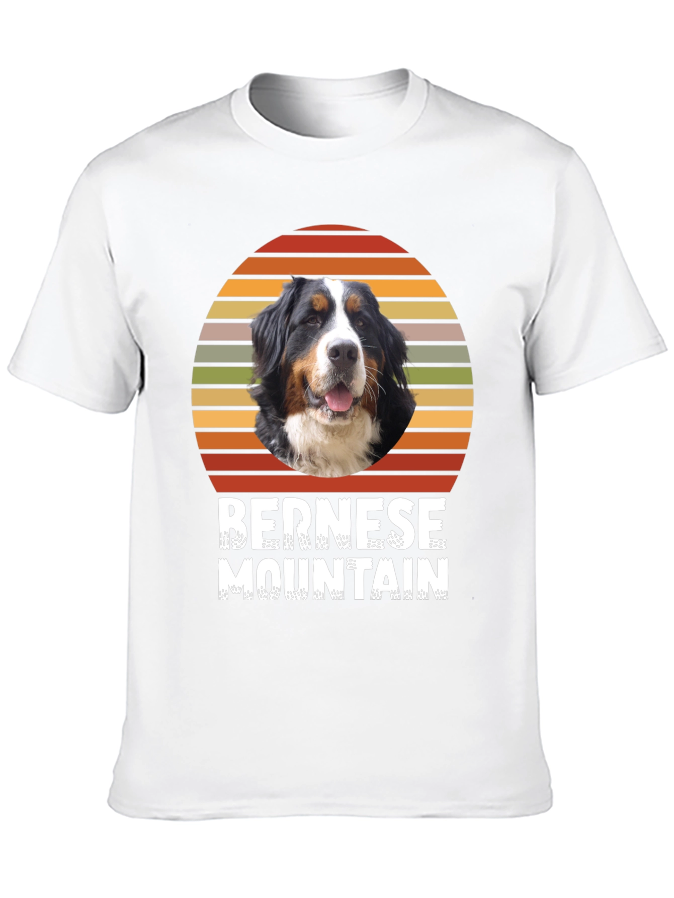 Bernese Mountain Dog Sunset T-Shirt