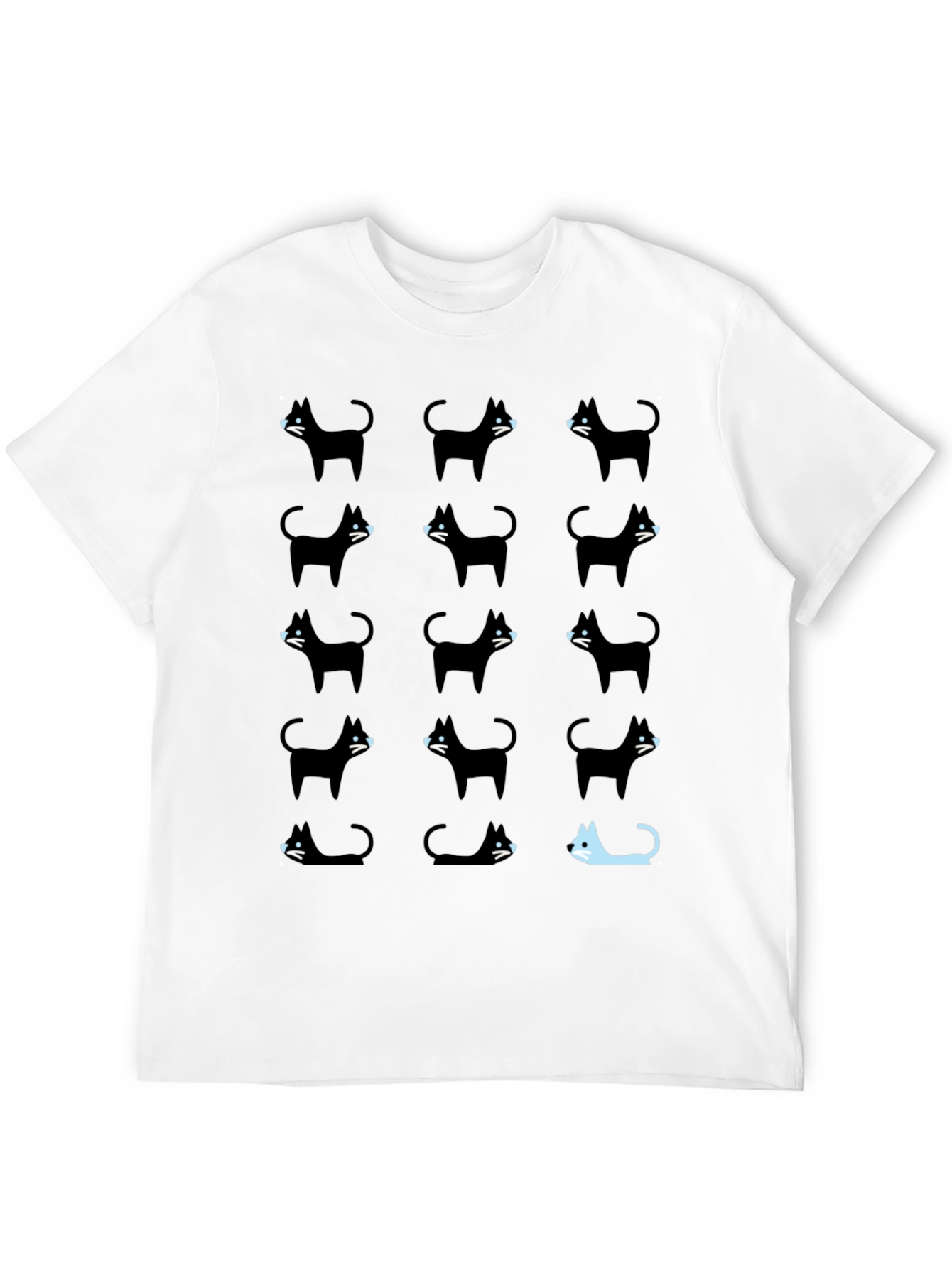 Black Cat T-Shirt - Be Unique!