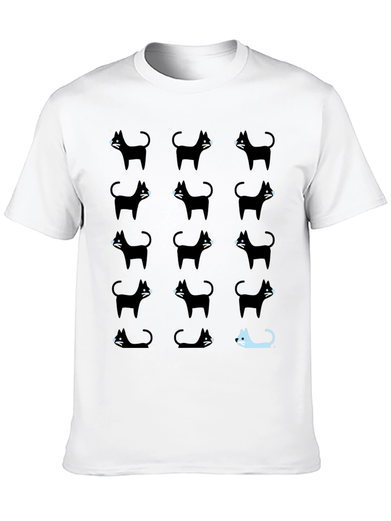 Black Cat T-Shirt - Be Unique!