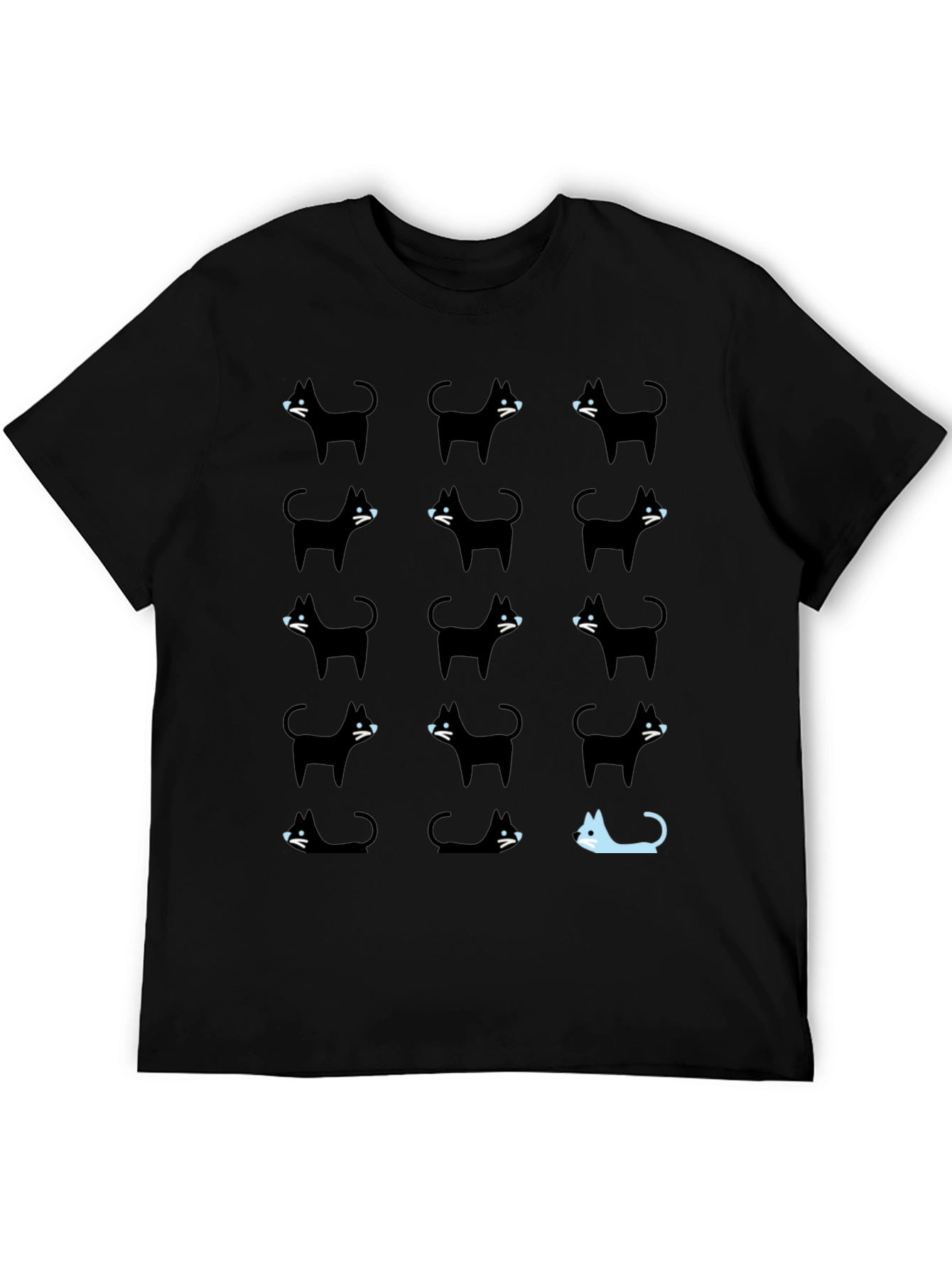 Black Cat T-Shirt - Be Unique!